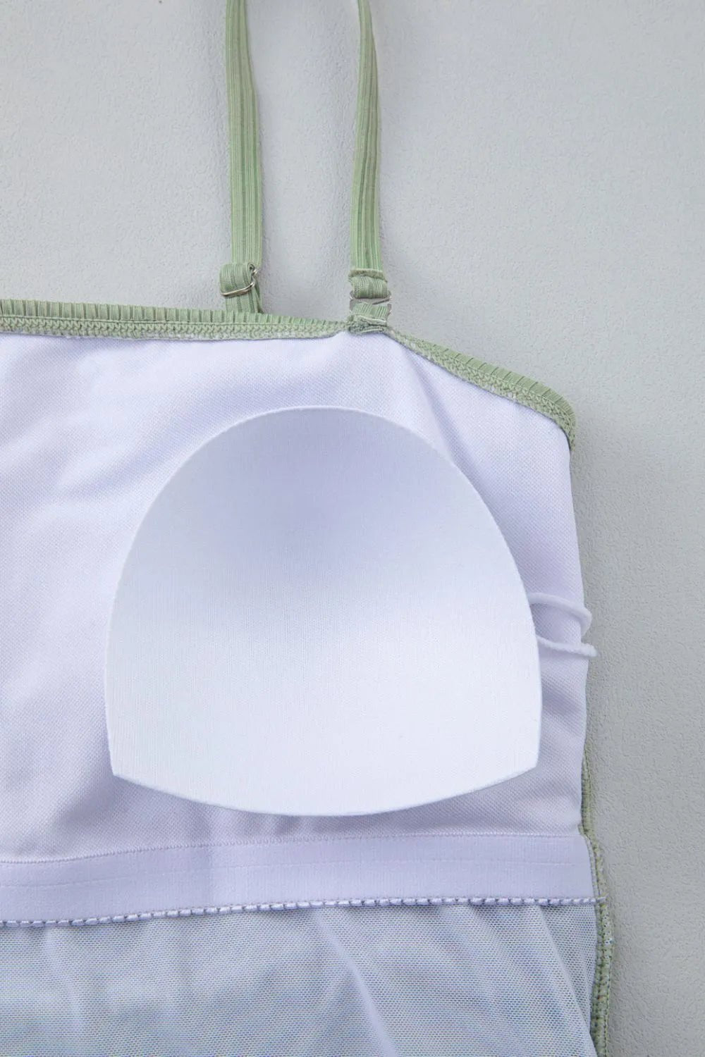 Ribbed Drawstring Sides Cutout One Piece Swimsuit - MAD RUFFI