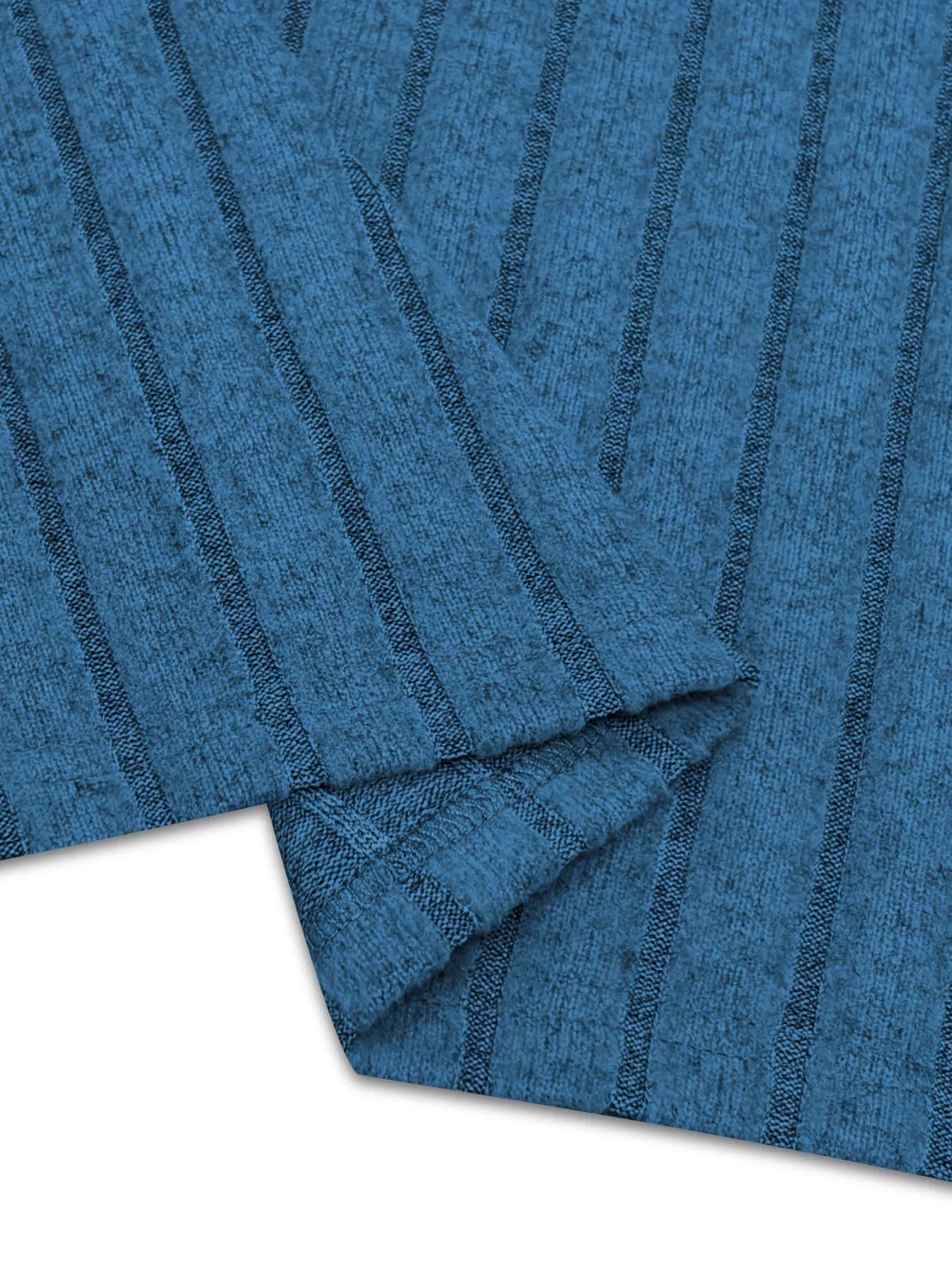 Ribbed Knit A - Line Midi Dress - MAD RUFFI