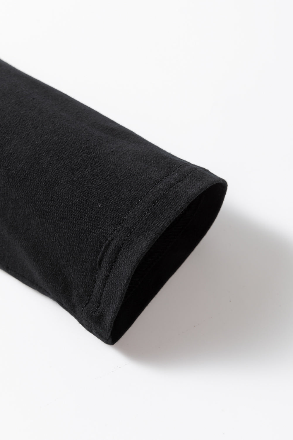 Rose Leopard Colorblock Patchwork Crew Neck Top - MAD RUFFI