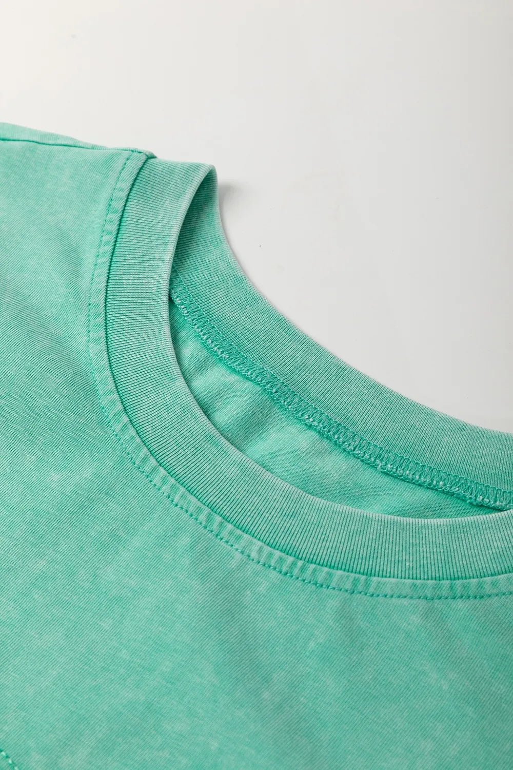 Round Neck Short Sleeve Tee Dress - MAD RUFFI