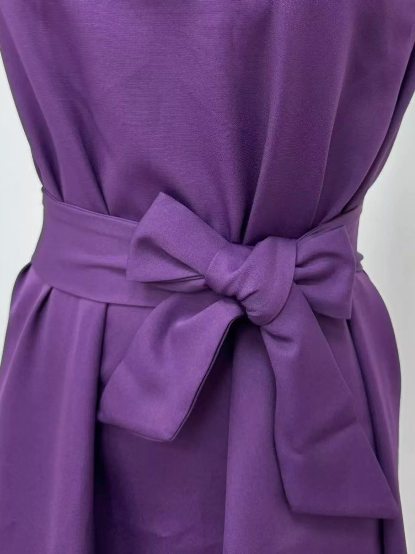 Round Neck Sleeveless Midi Dress - MAD RUFFI