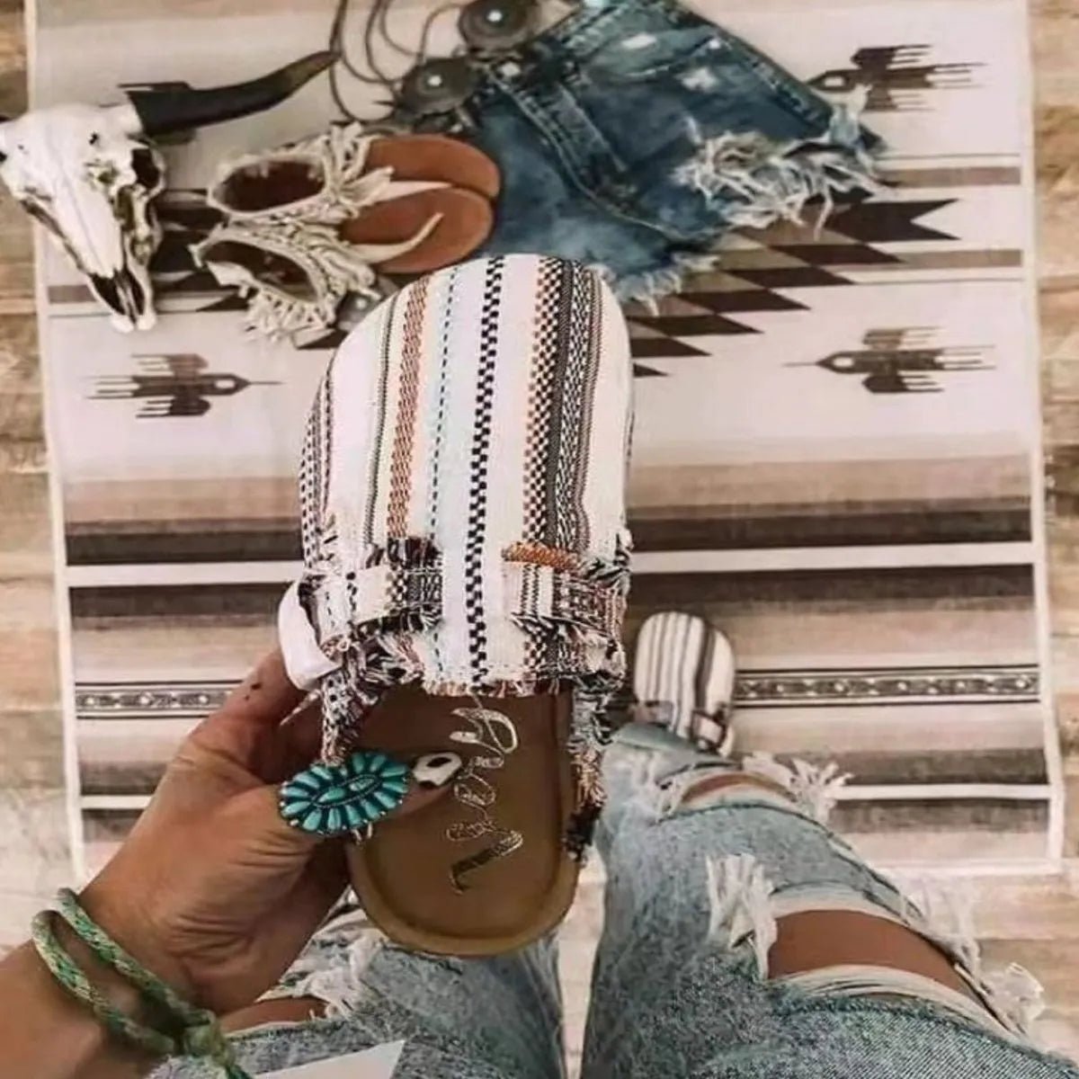 Round Toe Flats Loafers - MAD RUFFI