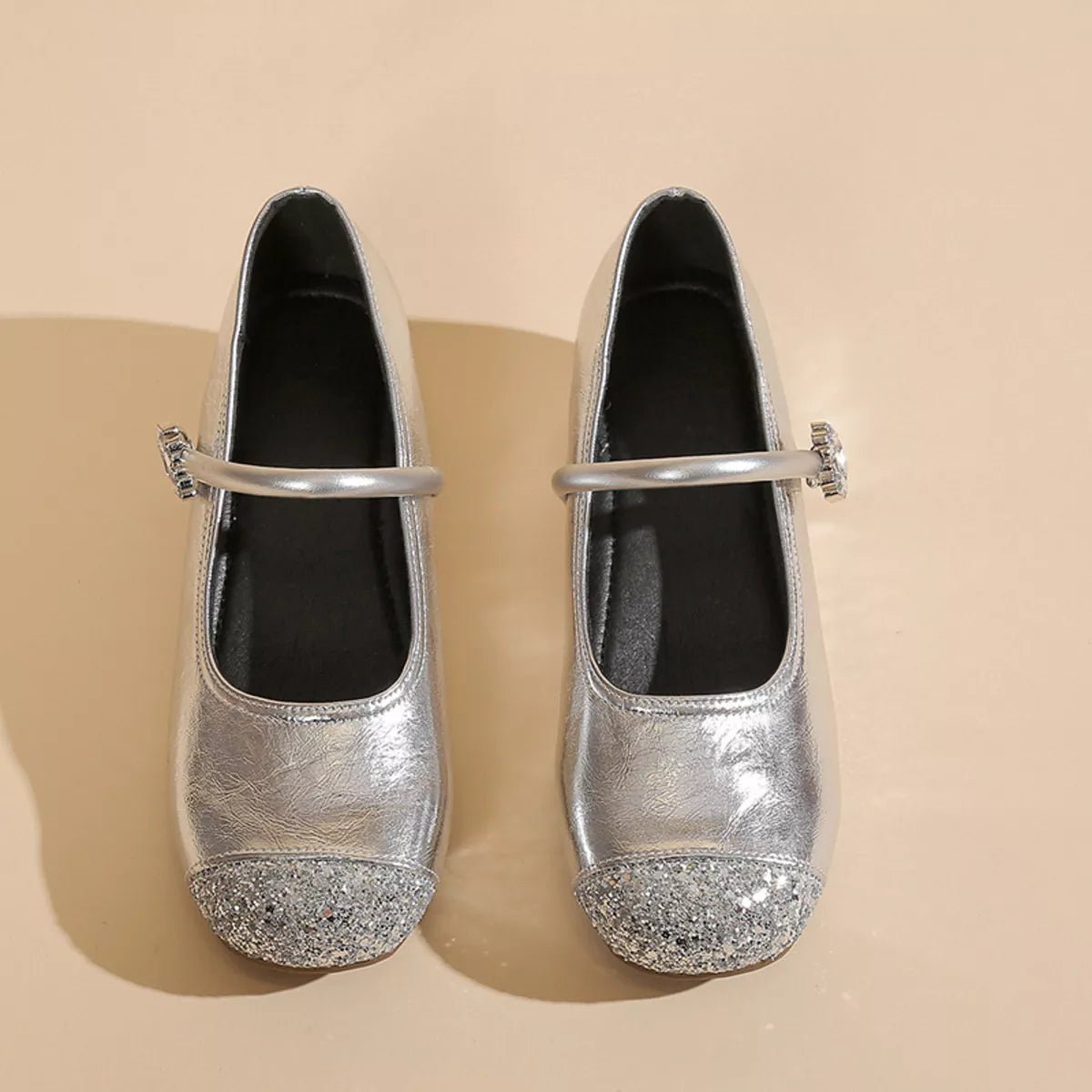 Round Toe Mary Jane Loafers - MAD RUFFI