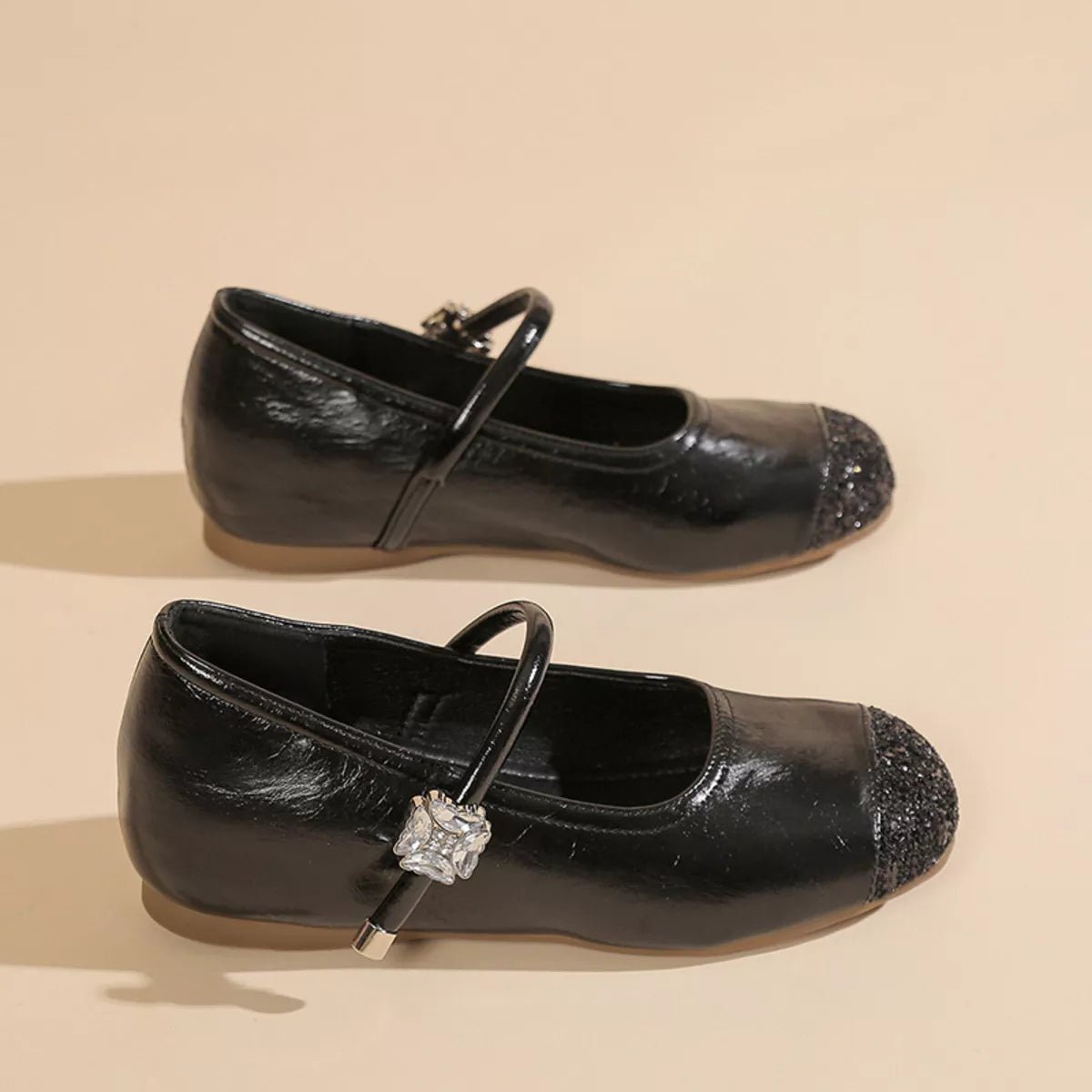 Round Toe Mary Jane Loafers - MAD RUFFI