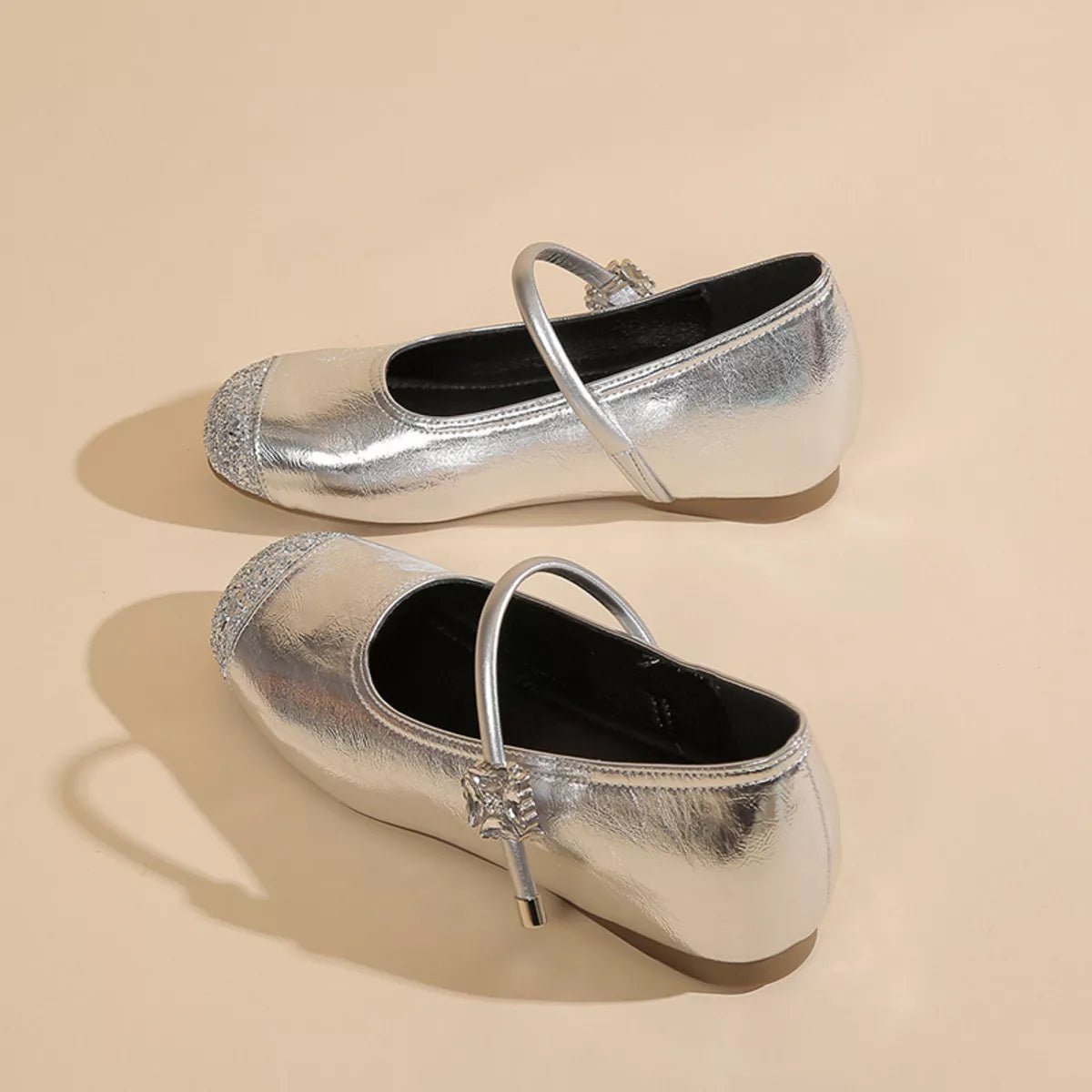 Round Toe Mary Jane Loafers - MAD RUFFI