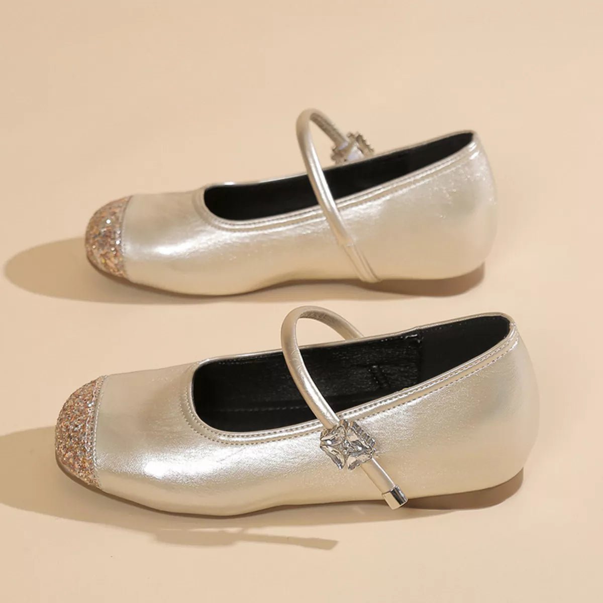 Round Toe Mary Jane Loafers - MAD RUFFI