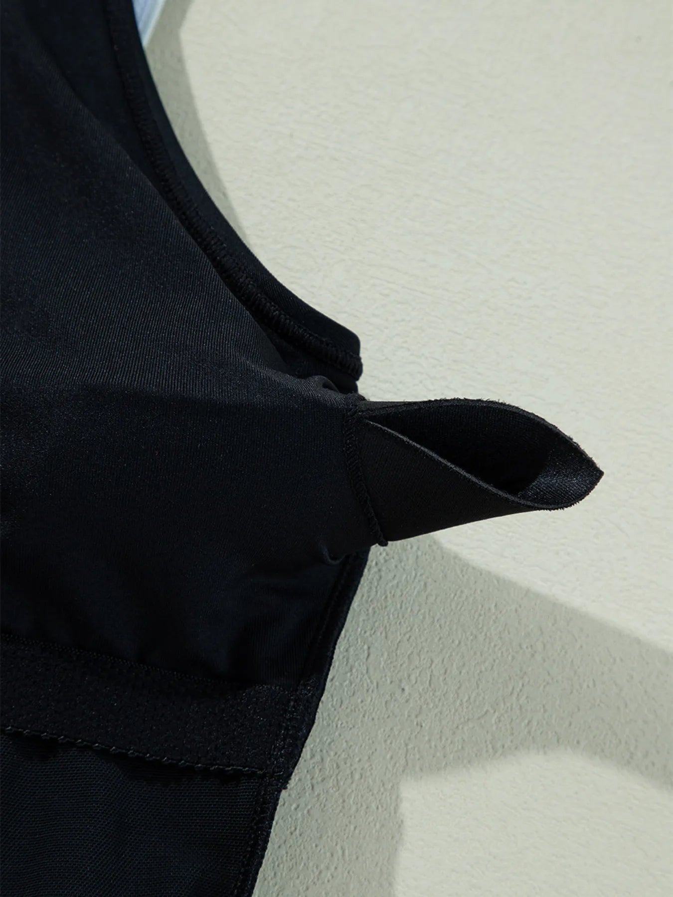 Ruffle Trim V - Neck One - Piece Swimsuit - MAD RUFFI