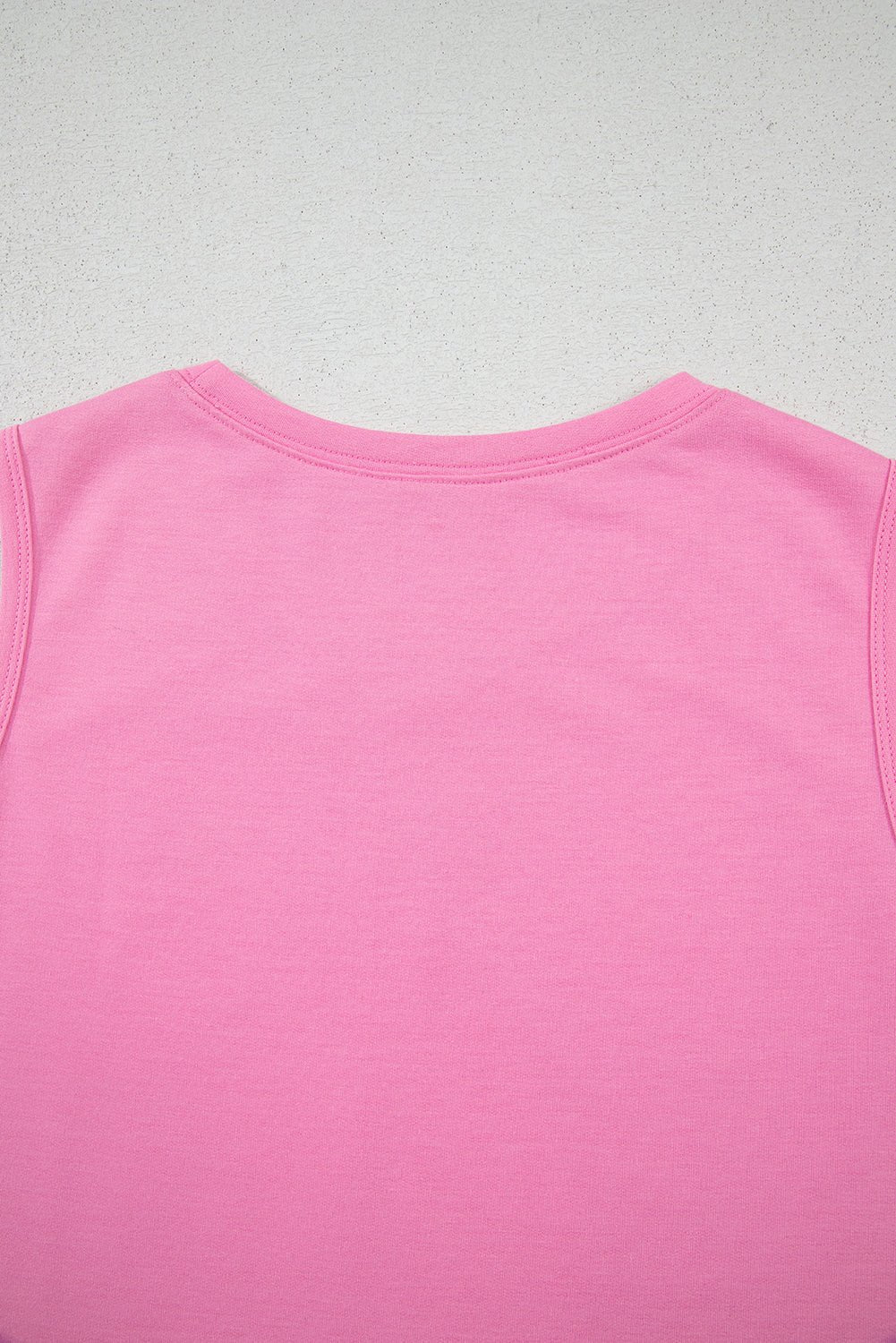 Sachet Pink Bow Casual Sleeveless Tee - MAD RUFFI