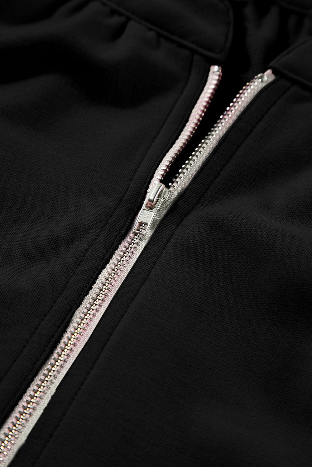 Sea Green Half Zip Puff Sleeve Top and Ruffle Shorts Set - MAD RUFFI