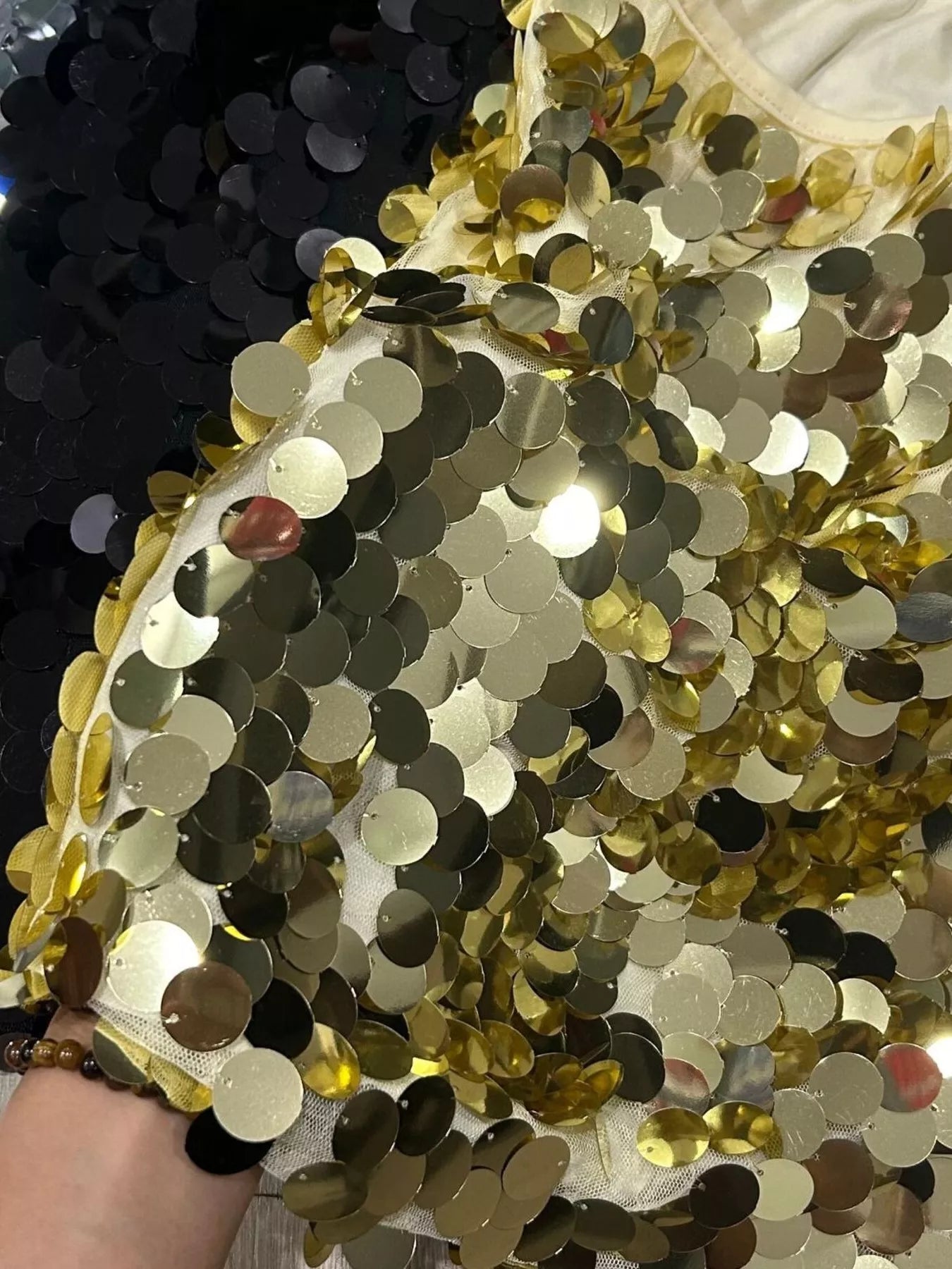 Sequin Mini Skirt - MAD RUFFI