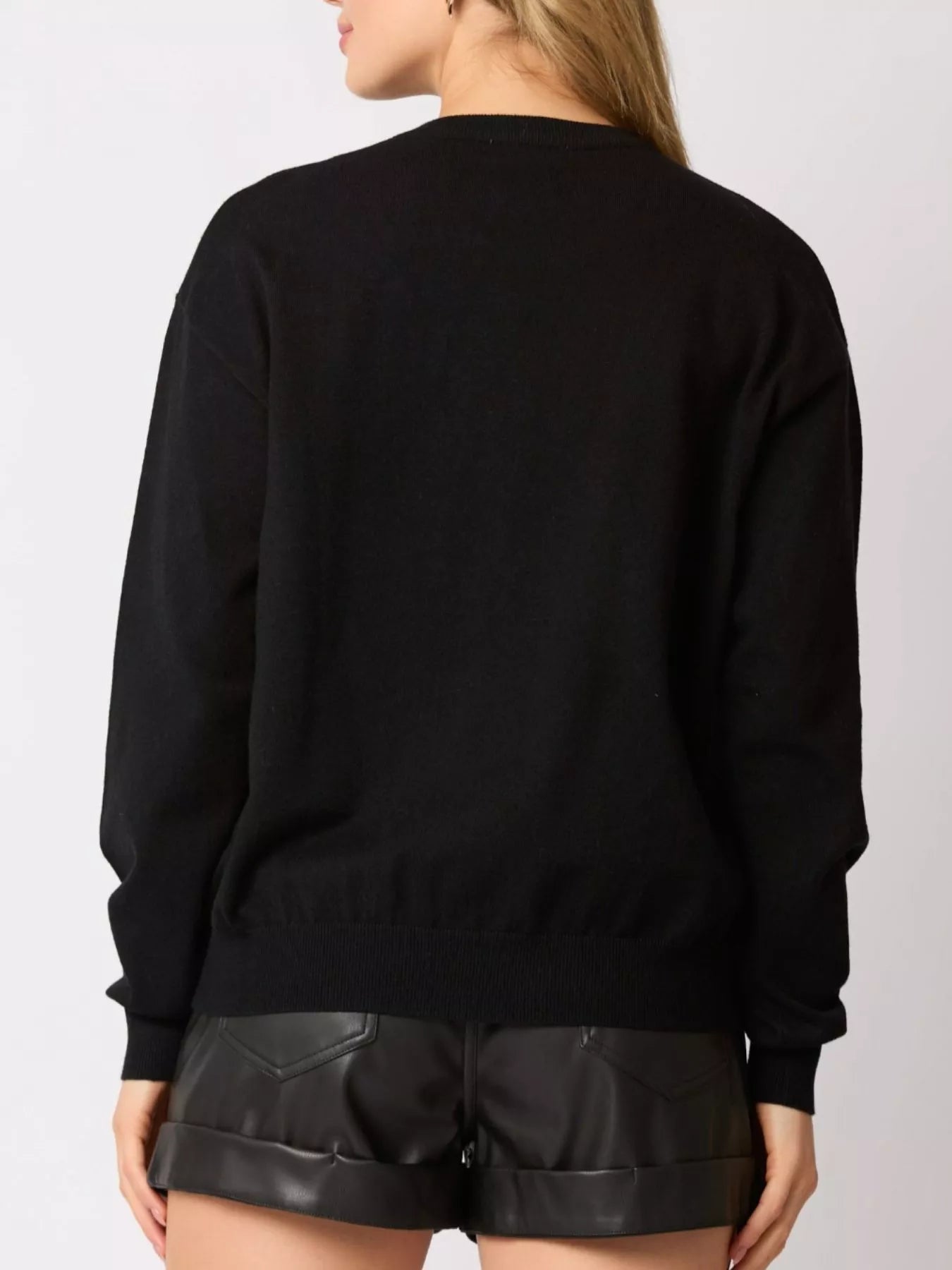 Sequined Nutcracker Long Sleeve Sweatshirt - MAD RUFFI