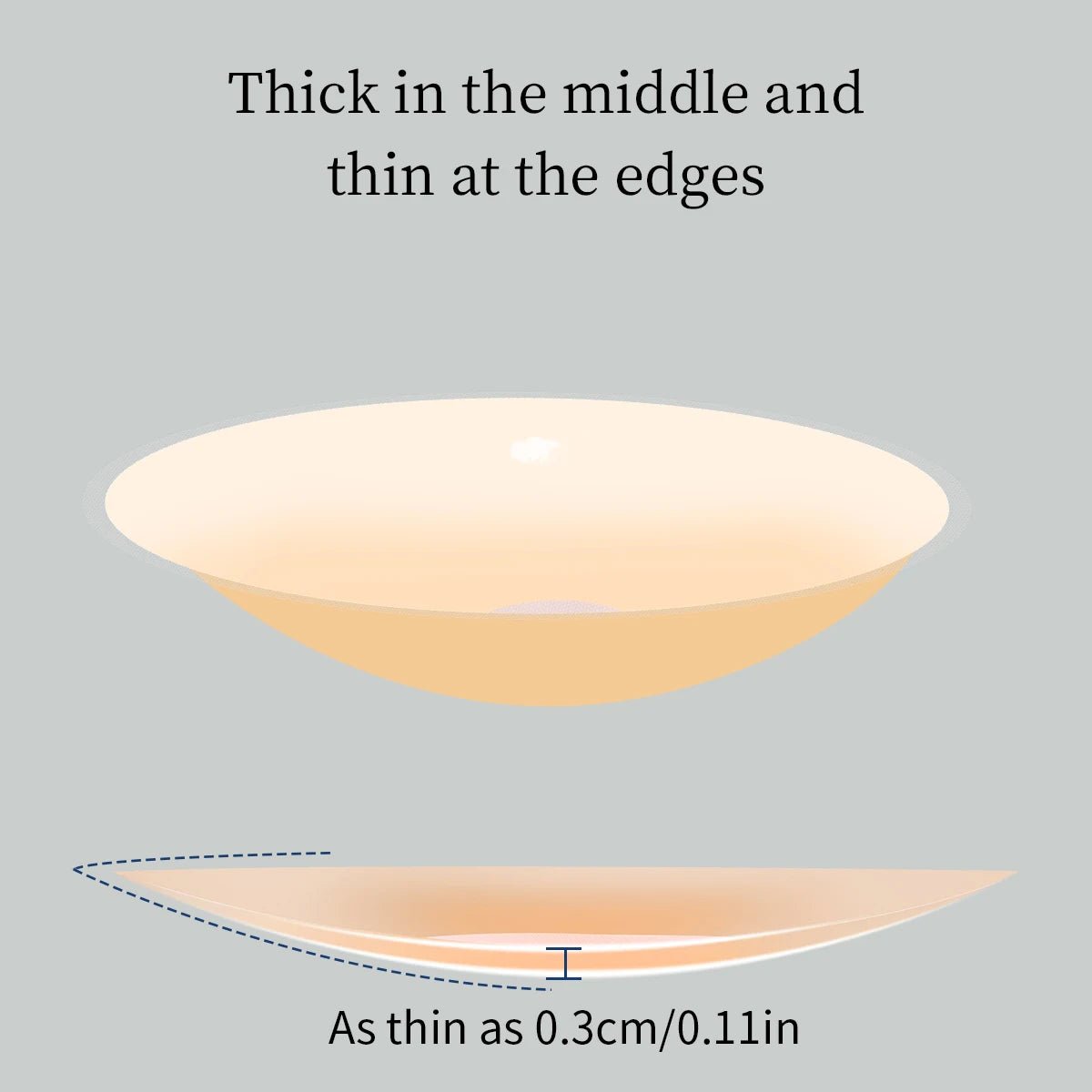 Silicone Nipple Cover Reusable Women Bra Sticker Breast Petal - MAD RUFFI