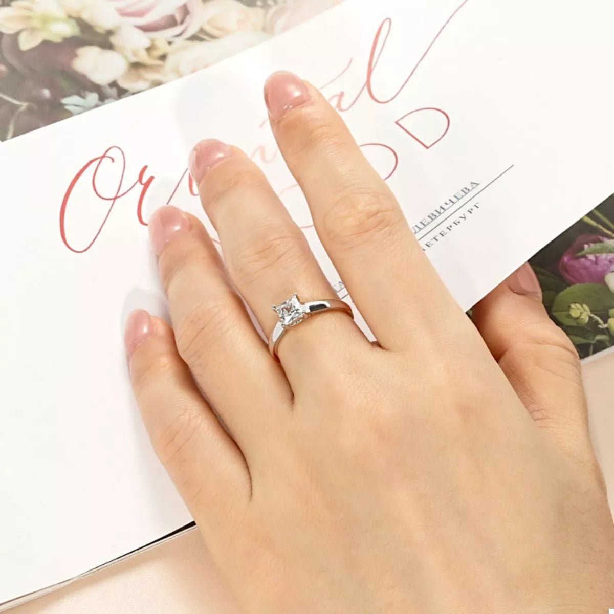 Silver - Plated Minimalist Ring - MAD RUFFI