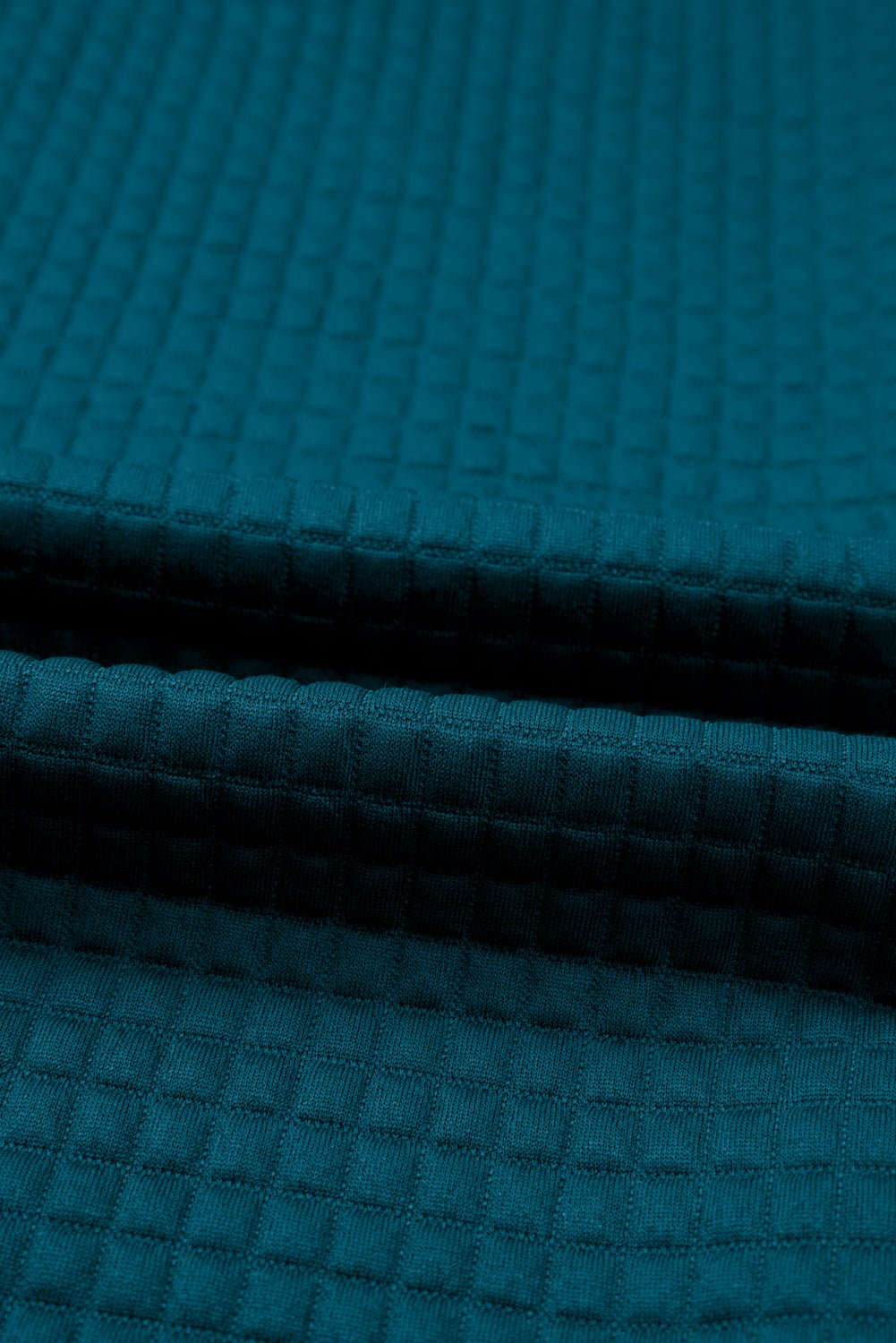 Skobeloff Checkered Texture Hooded Top and Loose Pants Set - MAD RUFFI