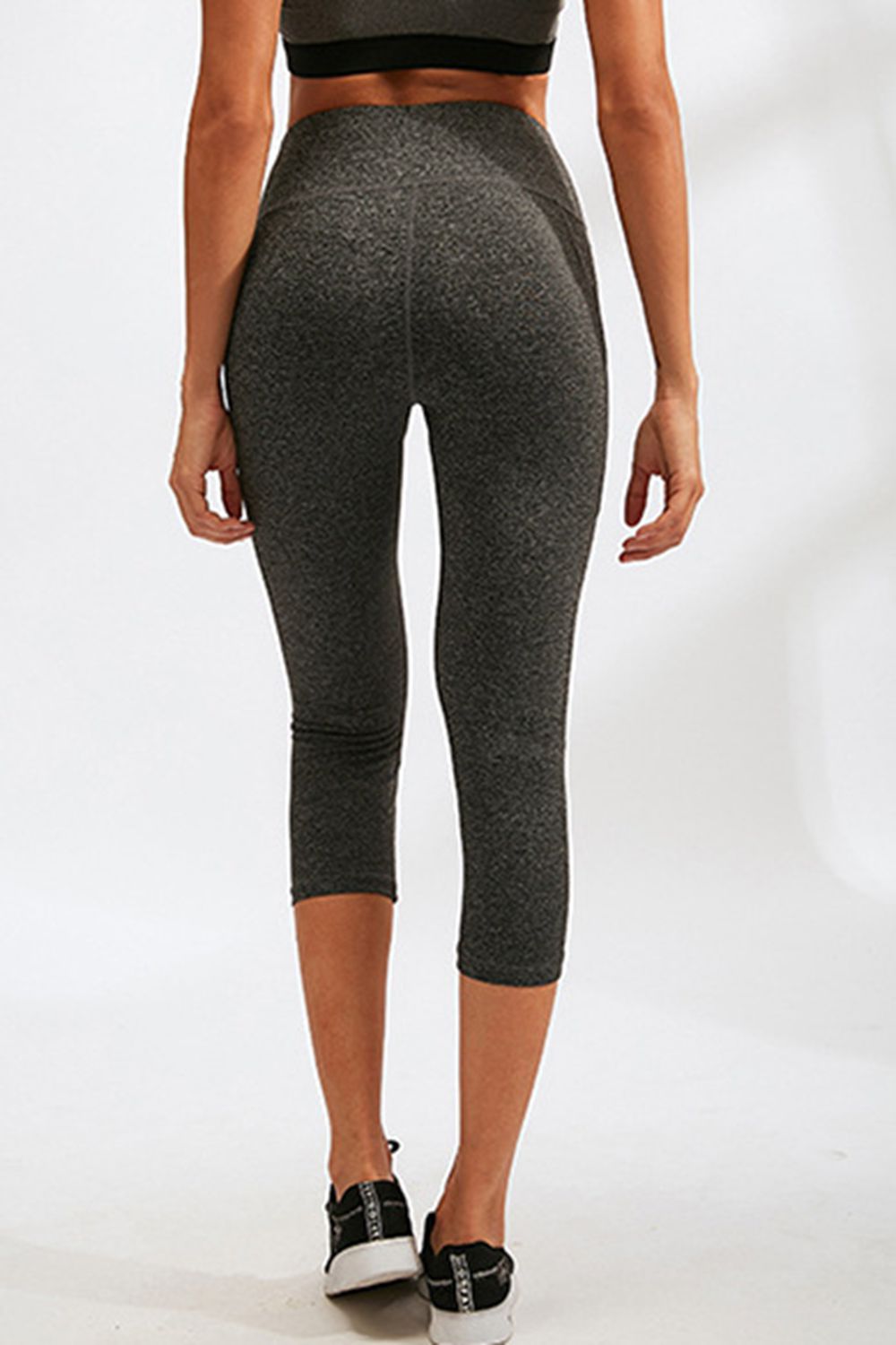 Slim Fit Wide Waistband Active Leggings with Pockets - MAD RUFFI