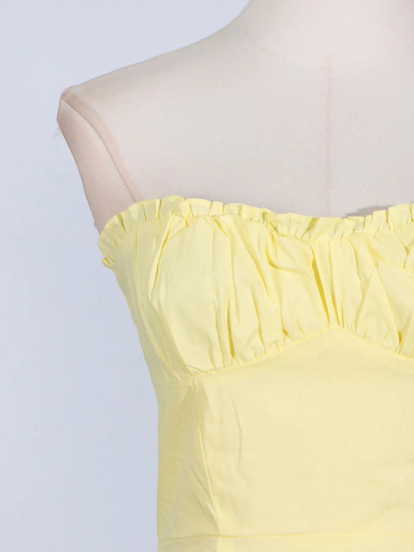 Slit Sleeveless Zip Back Midi Dress - MAD RUFFI