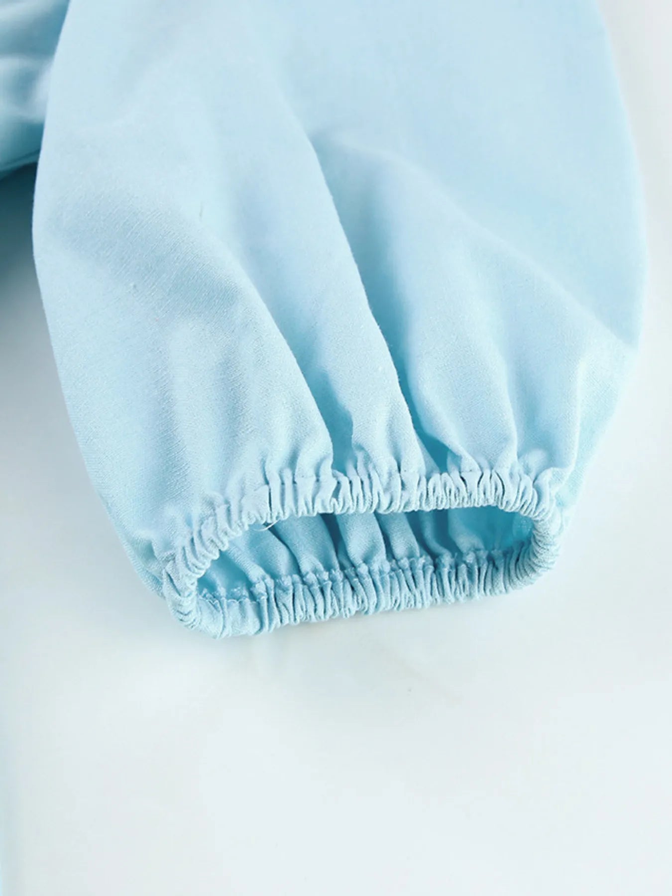 Smocked Puff Sleeve Midi Dress - MAD RUFFI