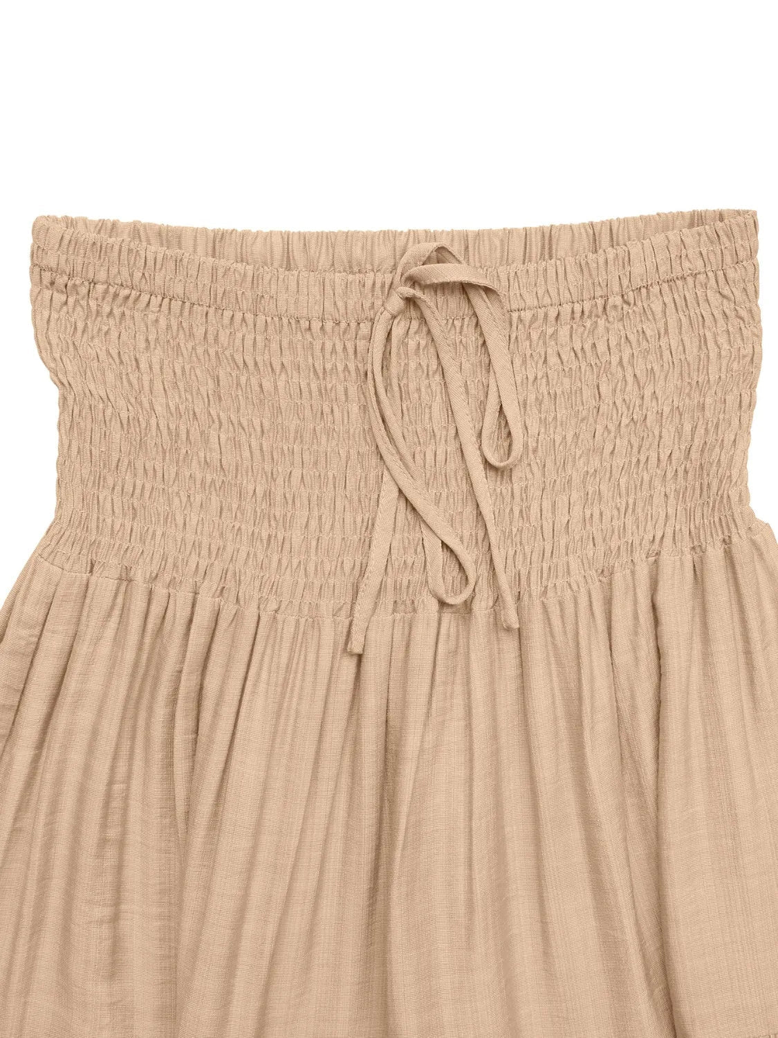 Smocked Tiered Skirt - MAD RUFFI