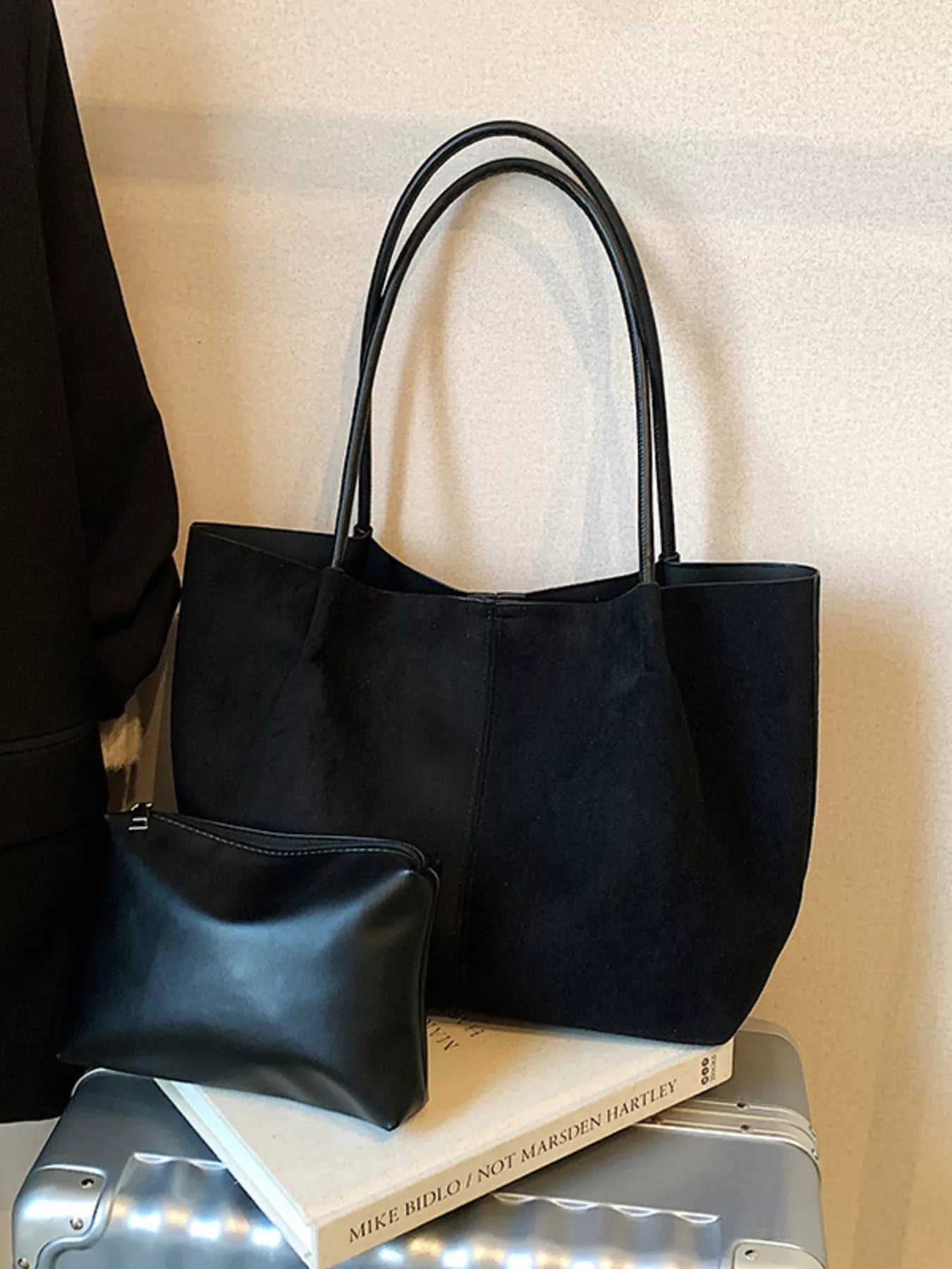 Solid Color Tote Bag - MAD RUFFI