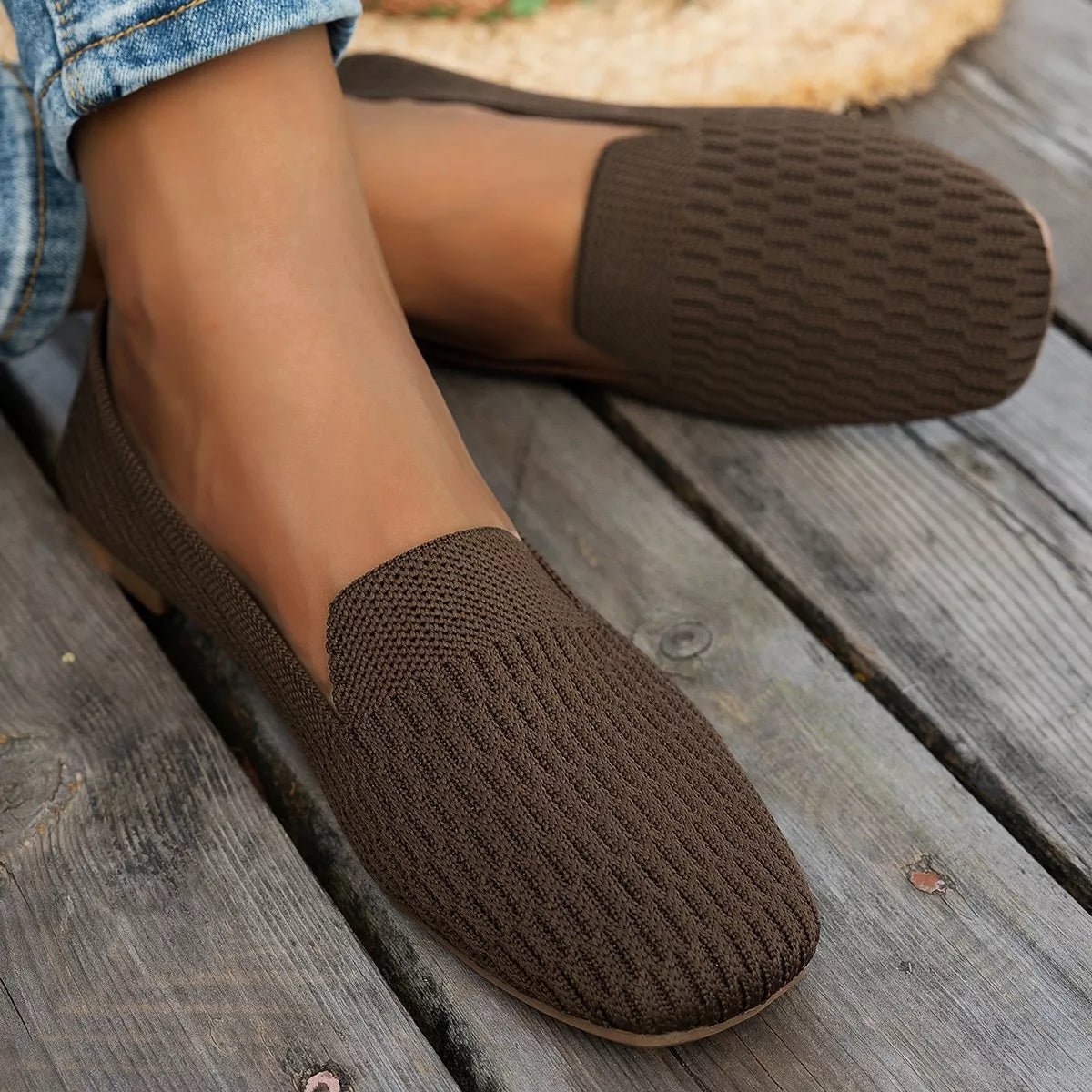 Square Toe Slip - Ons - MAD RUFFI
