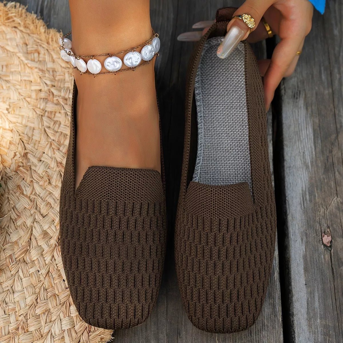 Square Toe Slip - Ons - MAD RUFFI