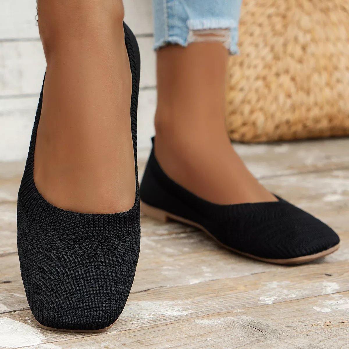 Square Toe Slip - Ons - MAD RUFFI