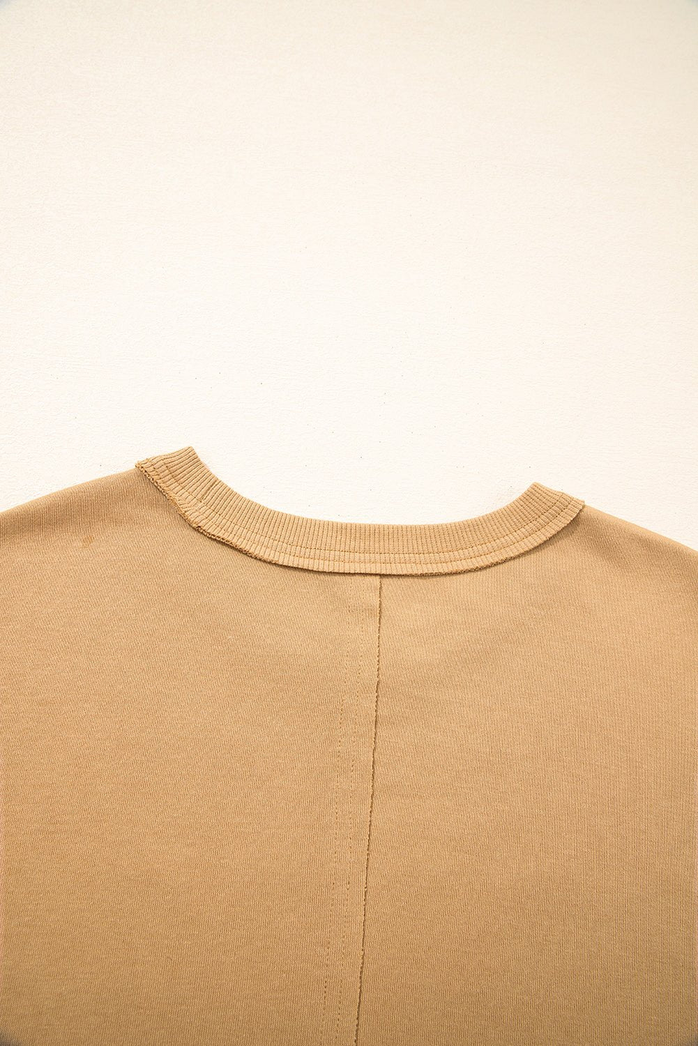 Straw Yellow Plaid Floral Heart Stitched Exposed Seam Mineral Wash Sweatshirt - MAD RUFFI