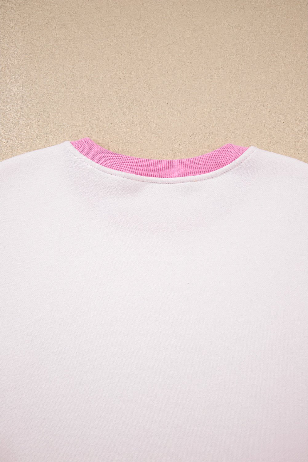 Strawberry Pink Colorblock Pullover and Drawstring Shorts Set - MAD RUFFI