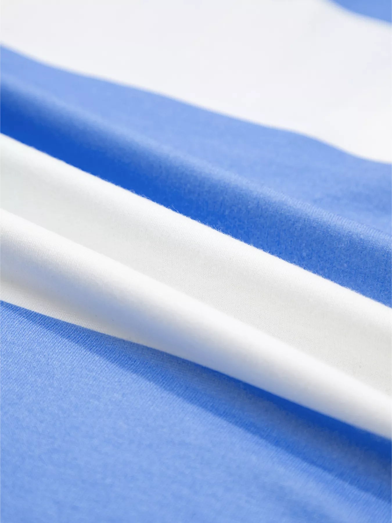 Stripe Seam Detail Half Zip Oversize Tee Casual Shorts 2pcs Set - MAD RUFFI