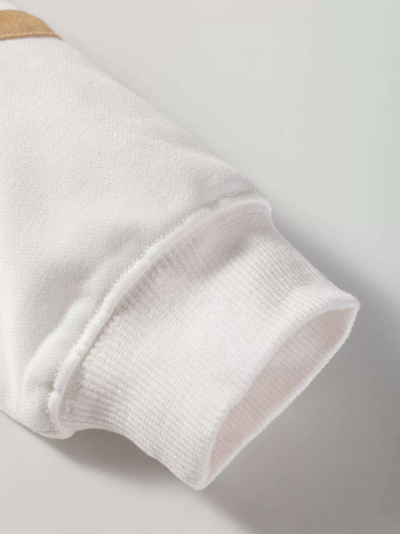 Striped Trim Round Neck Top and Pants Set - MAD RUFFI