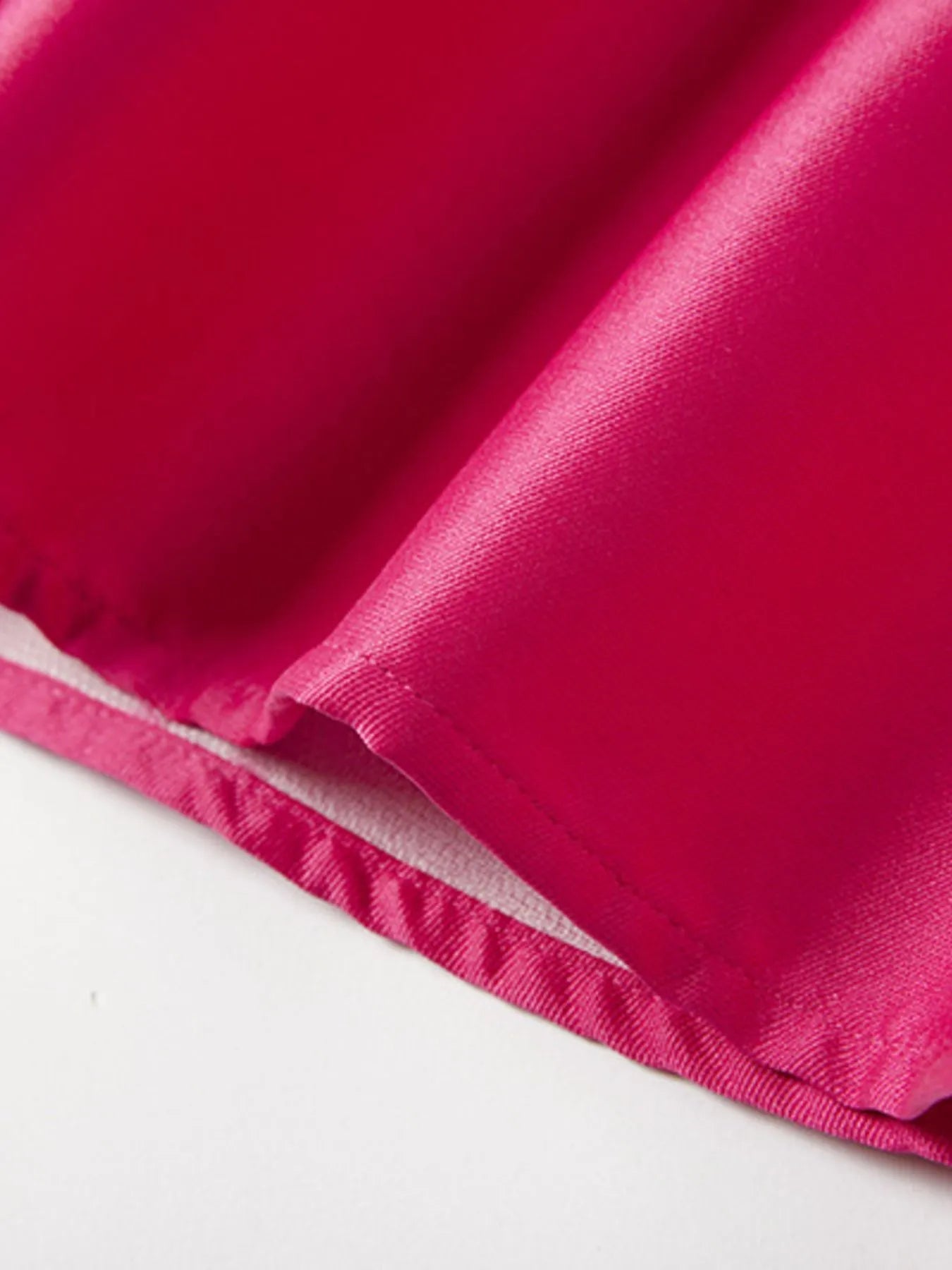 Sweetheart Spaghetti Strap Midi Dress with Collar - MAD RUFFI