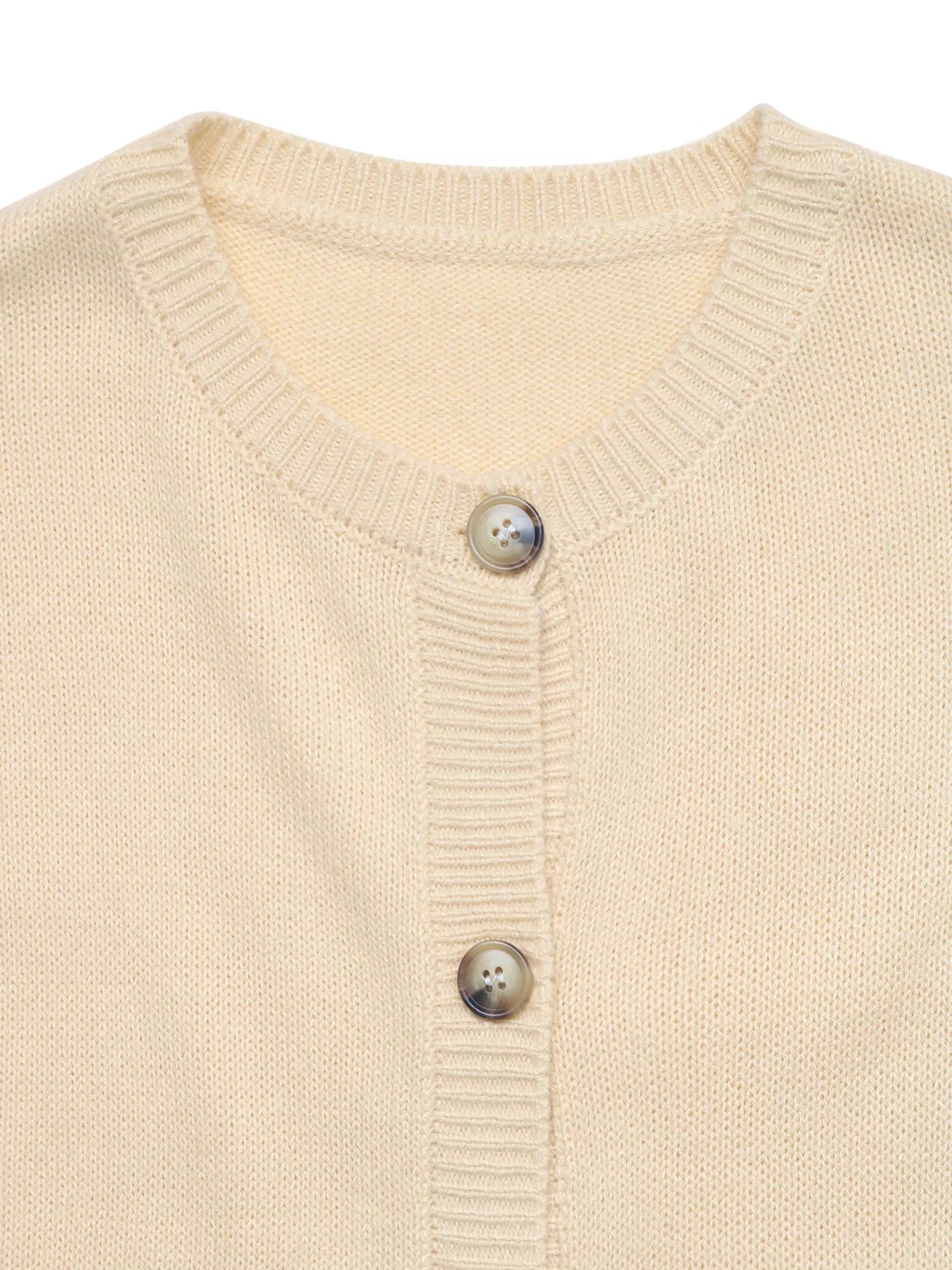 Teddy Bear Button Up Cardigan - MAD RUFFI