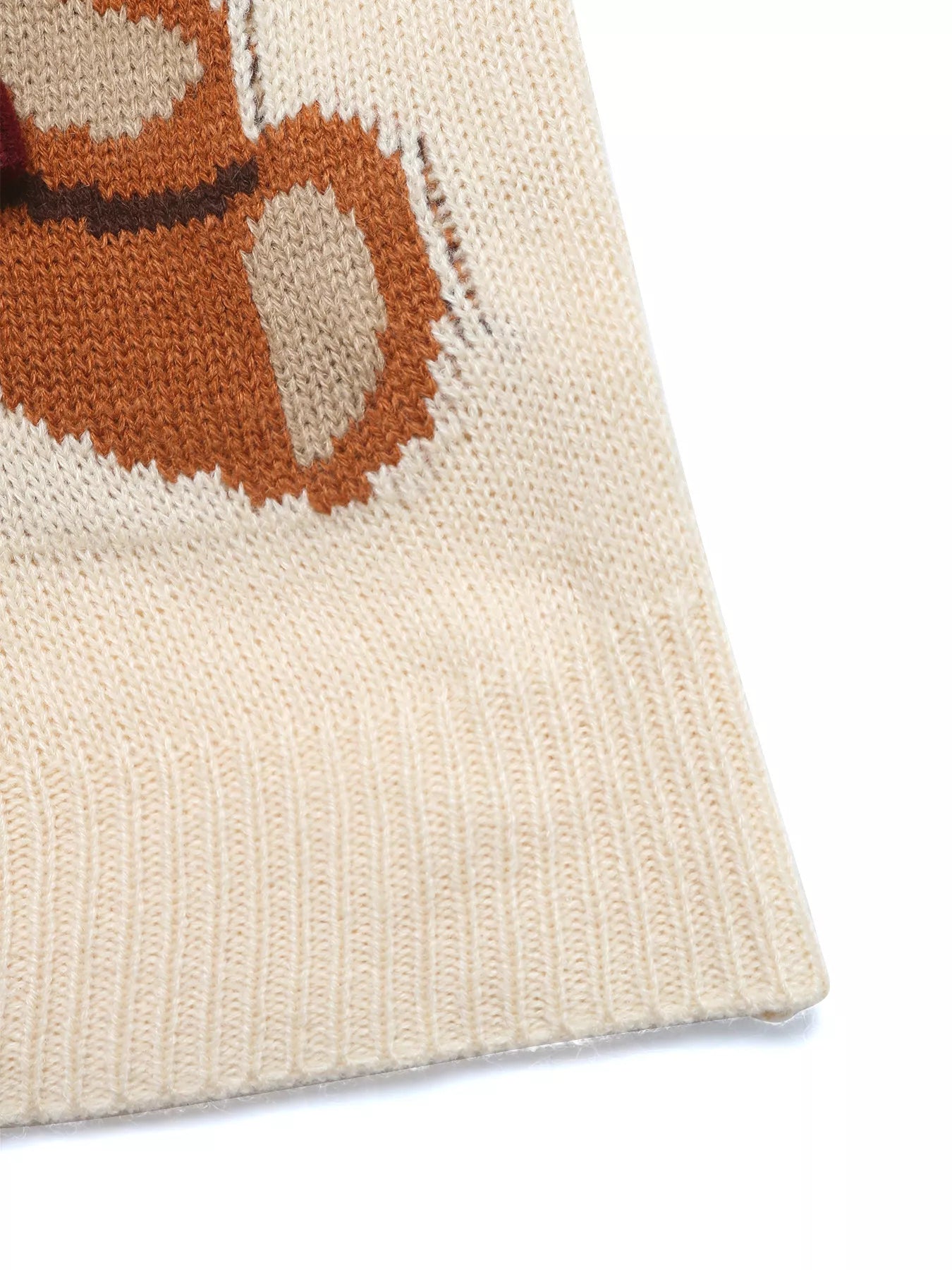 Teddy Bear Button Up Cardigan - MAD RUFFI