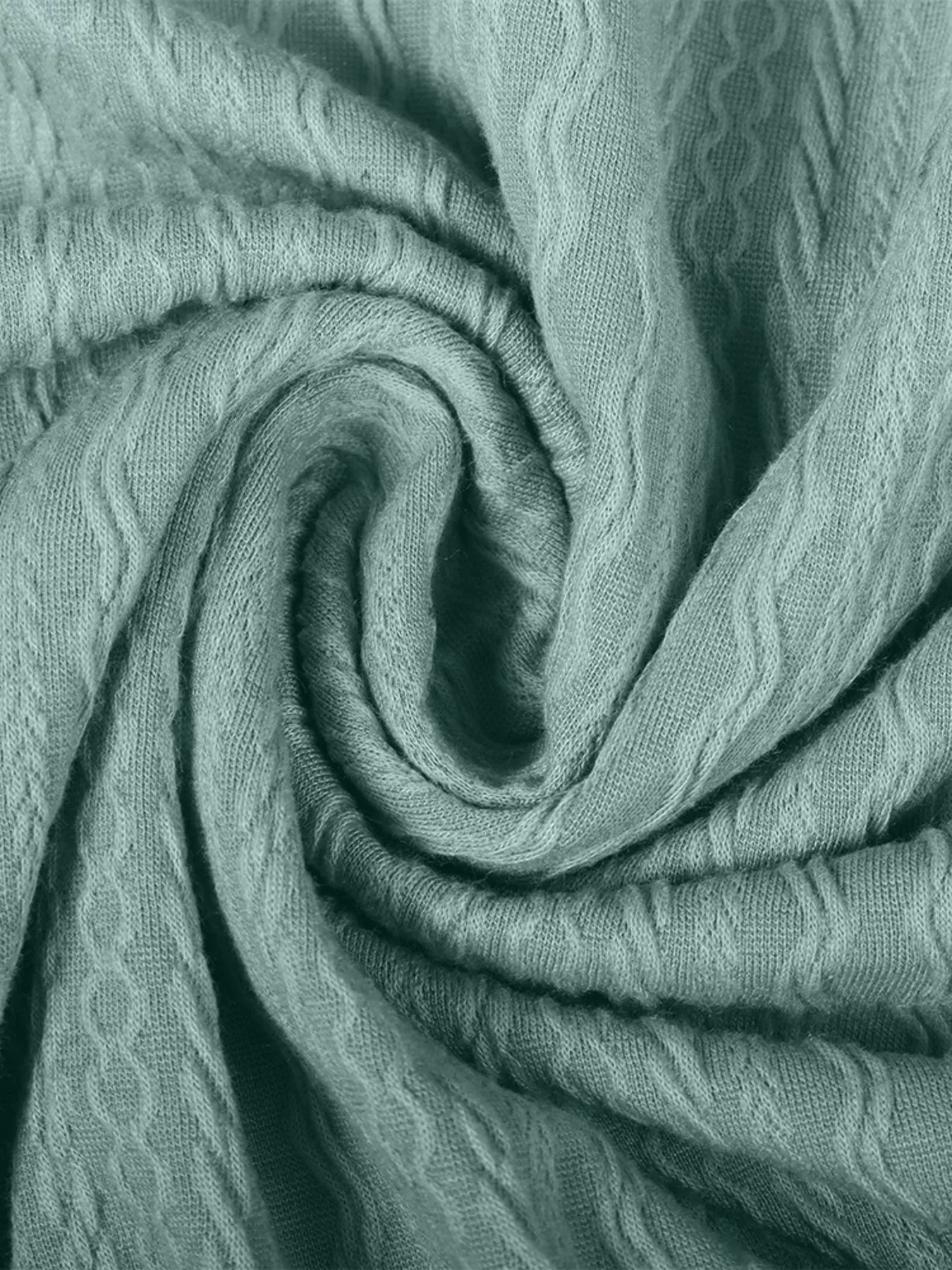 Textured Knit Bodycon Mini Dress - MAD RUFFI