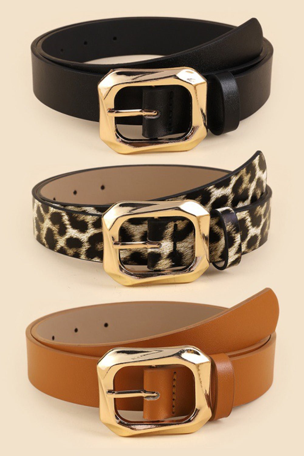 Thai Curry Buckle Thin Belt - MAD RUFFI