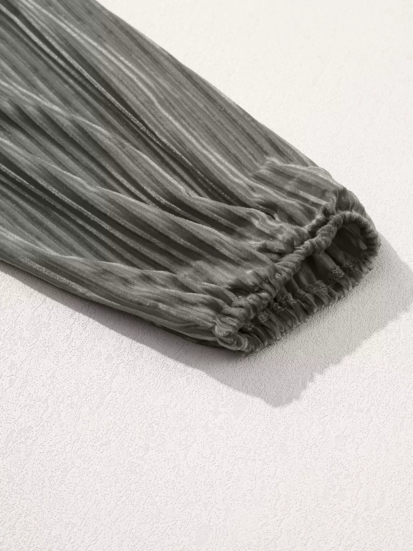 Tie Back Square Neck Velvet Babydoll Dress - MAD RUFFI