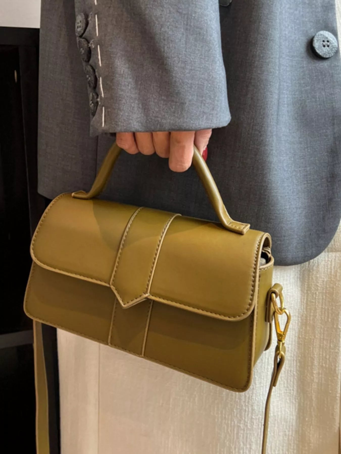 Top Handle Crossbody Bag - MAD RUFFI