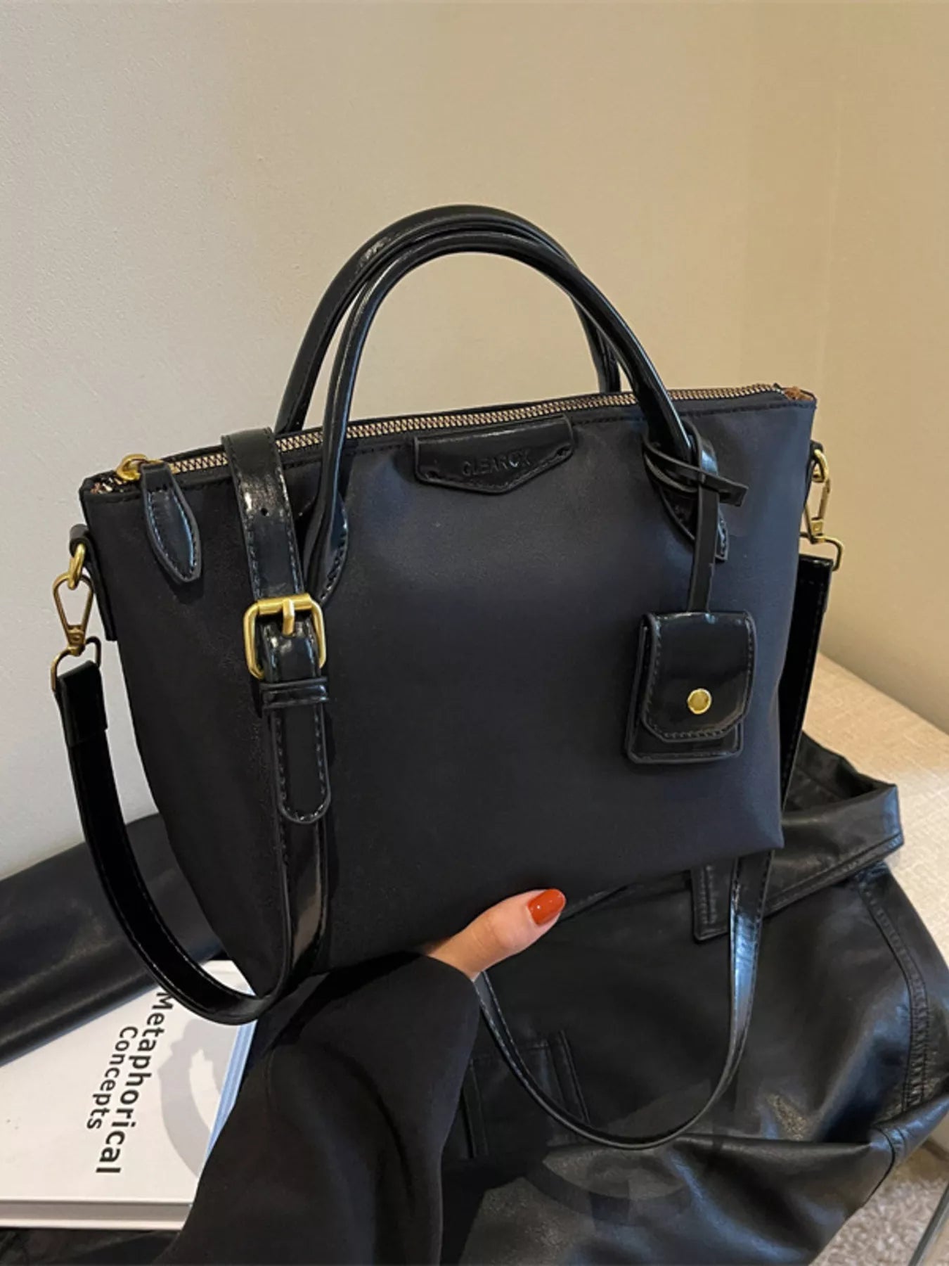 Top Handle Crossbody Bag - MAD RUFFI