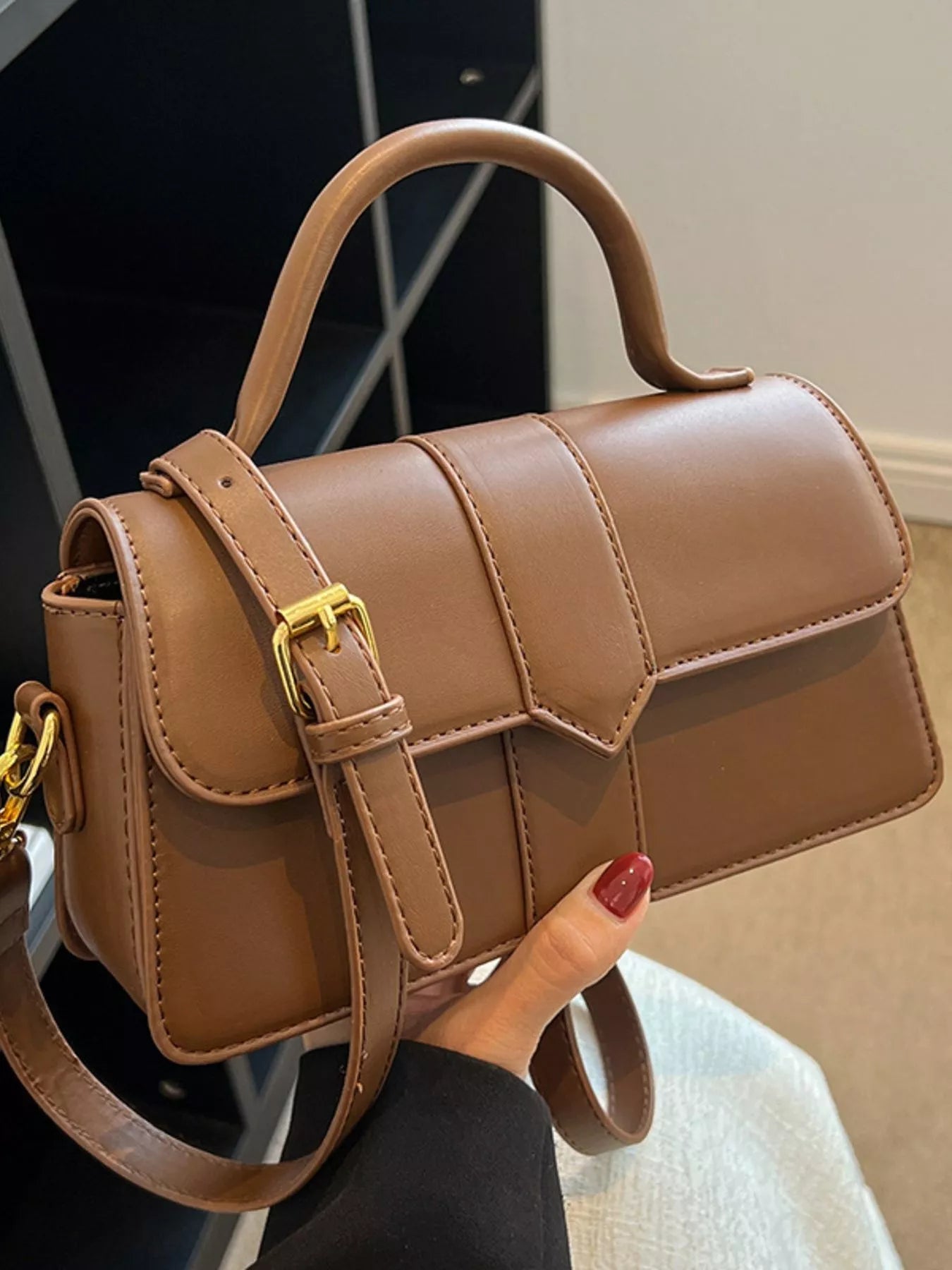 Top Handle Crossbody Bag - MAD RUFFI