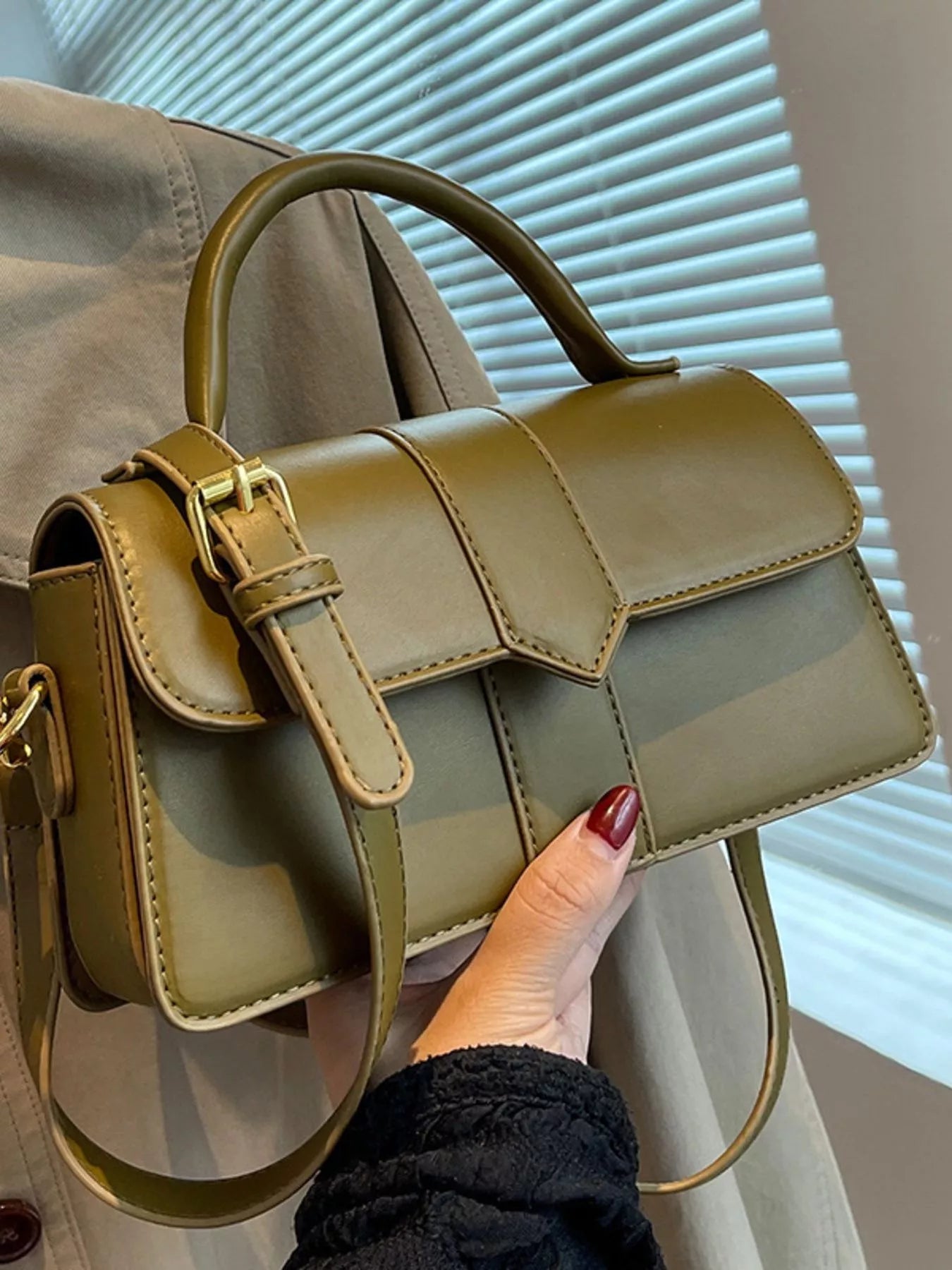 Top Handle Crossbody Bag - MAD RUFFI