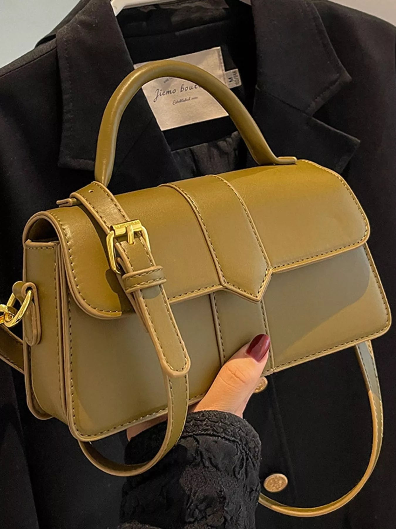 Top Handle Crossbody Bag - MAD RUFFI