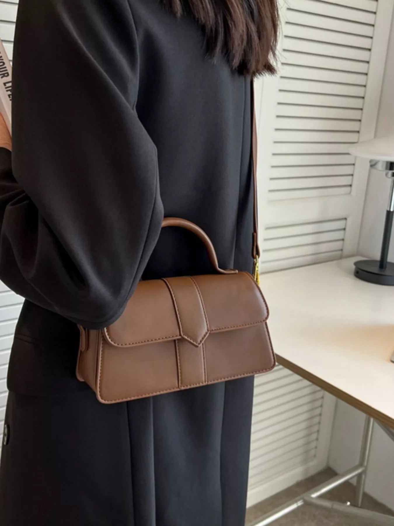 Top Handle Crossbody Bag - MAD RUFFI