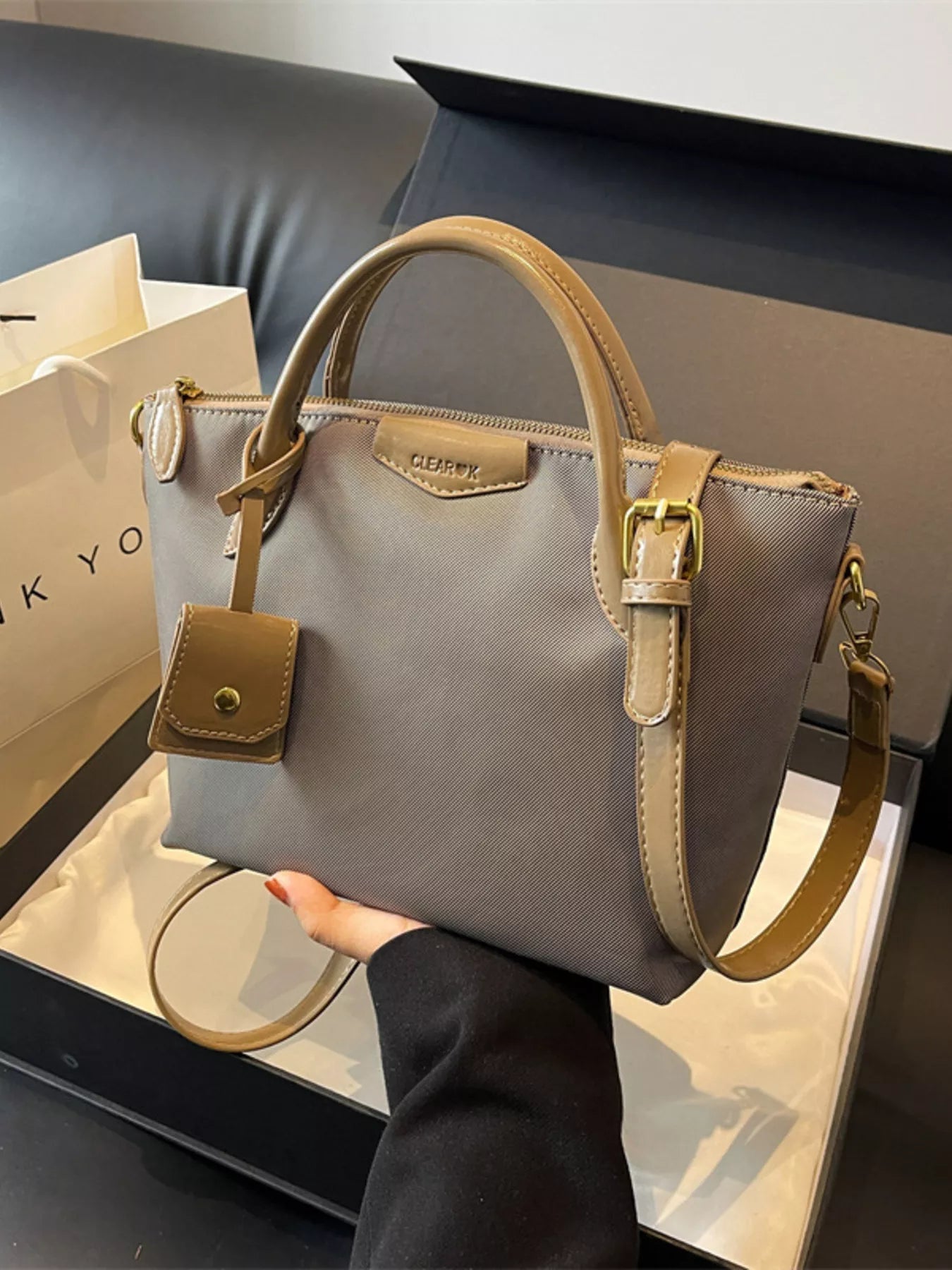 Top Handle Crossbody Bag - MAD RUFFI