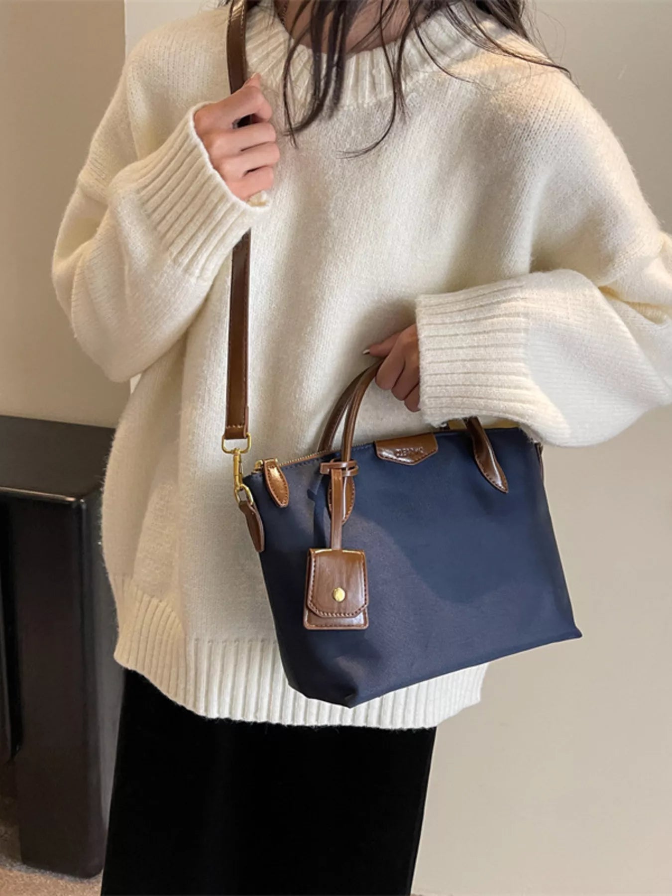 Top Handle Crossbody Bag - MAD RUFFI