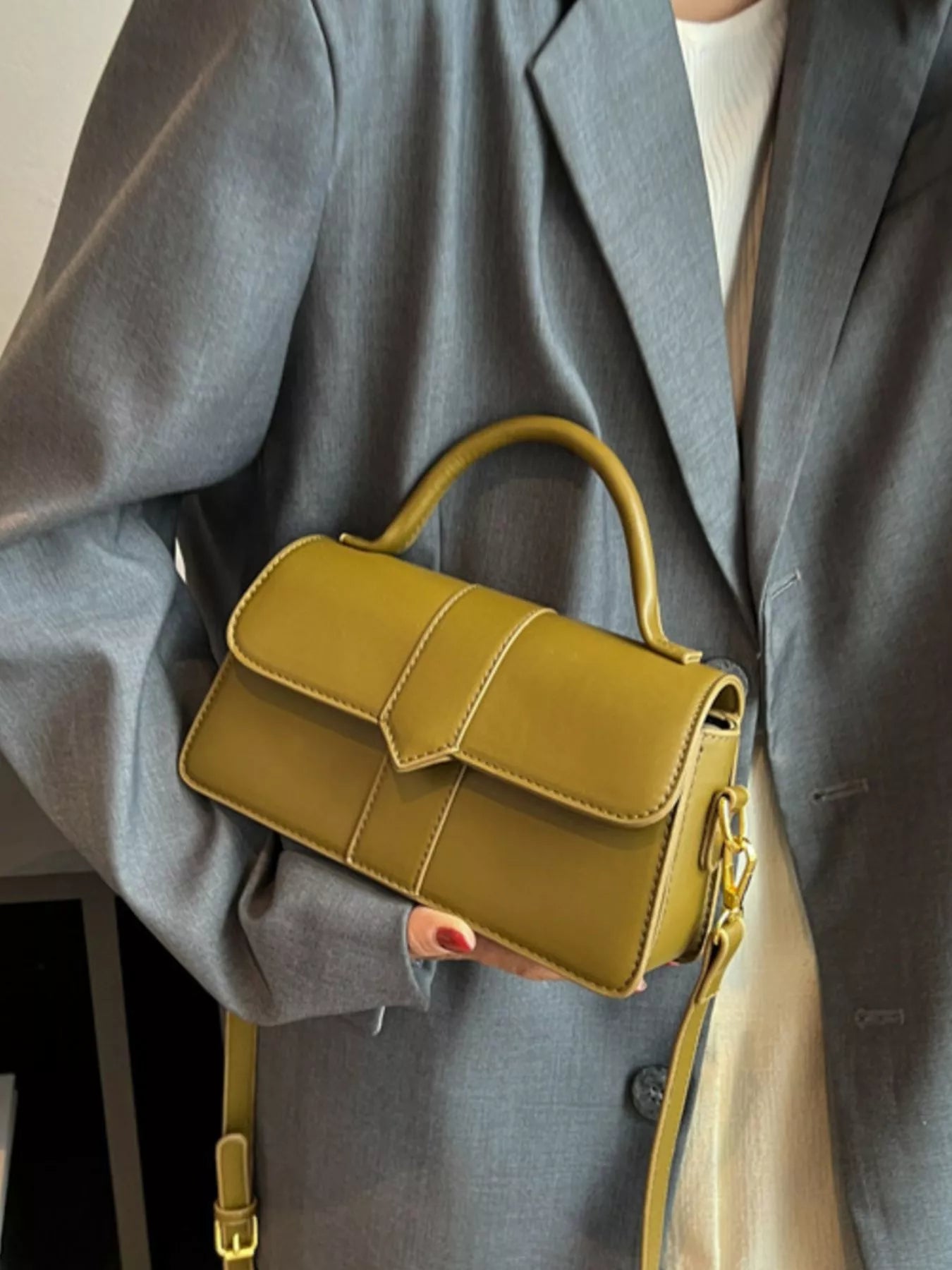 Top Handle Crossbody Bag - MAD RUFFI