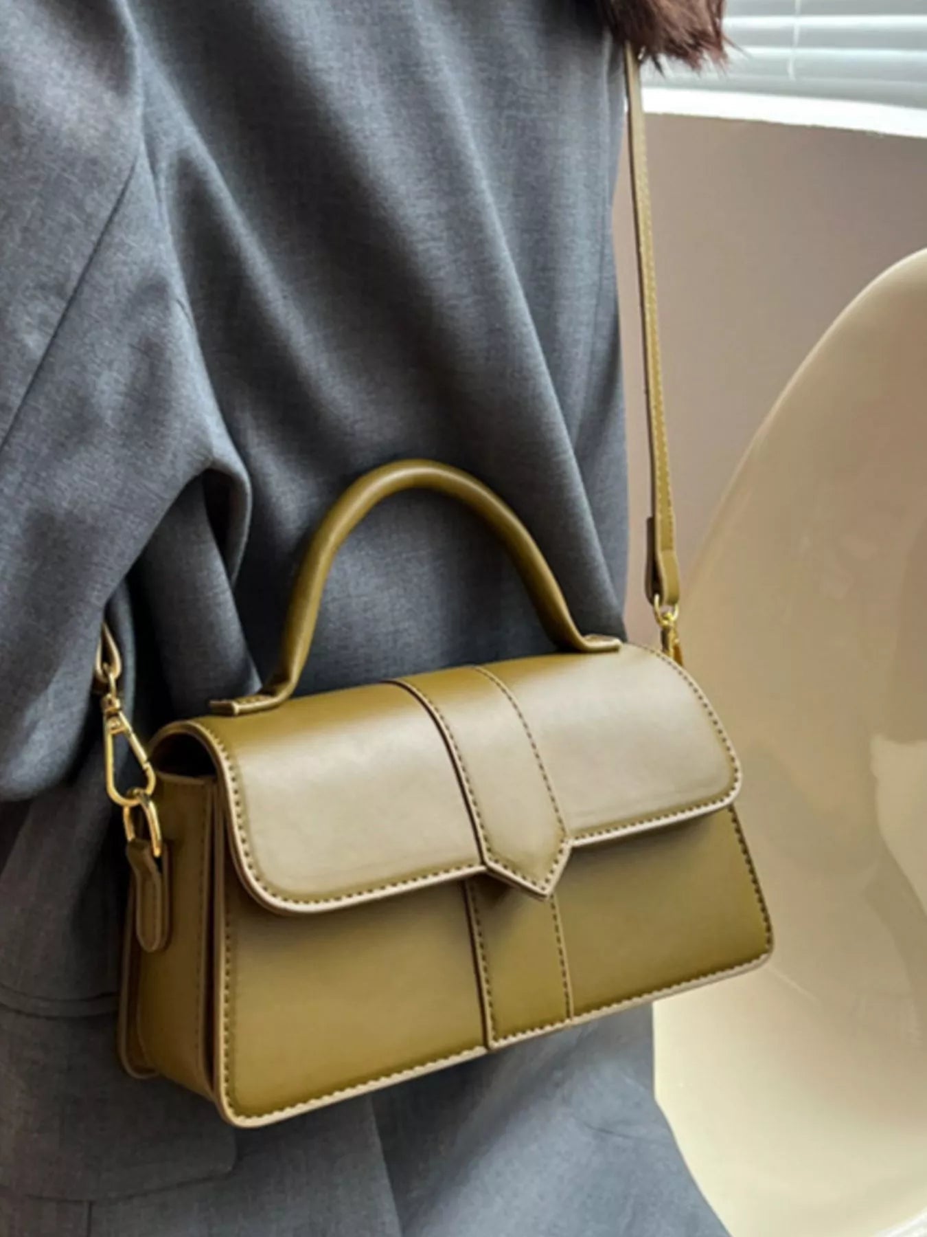 Top Handle Crossbody Bag - MAD RUFFI