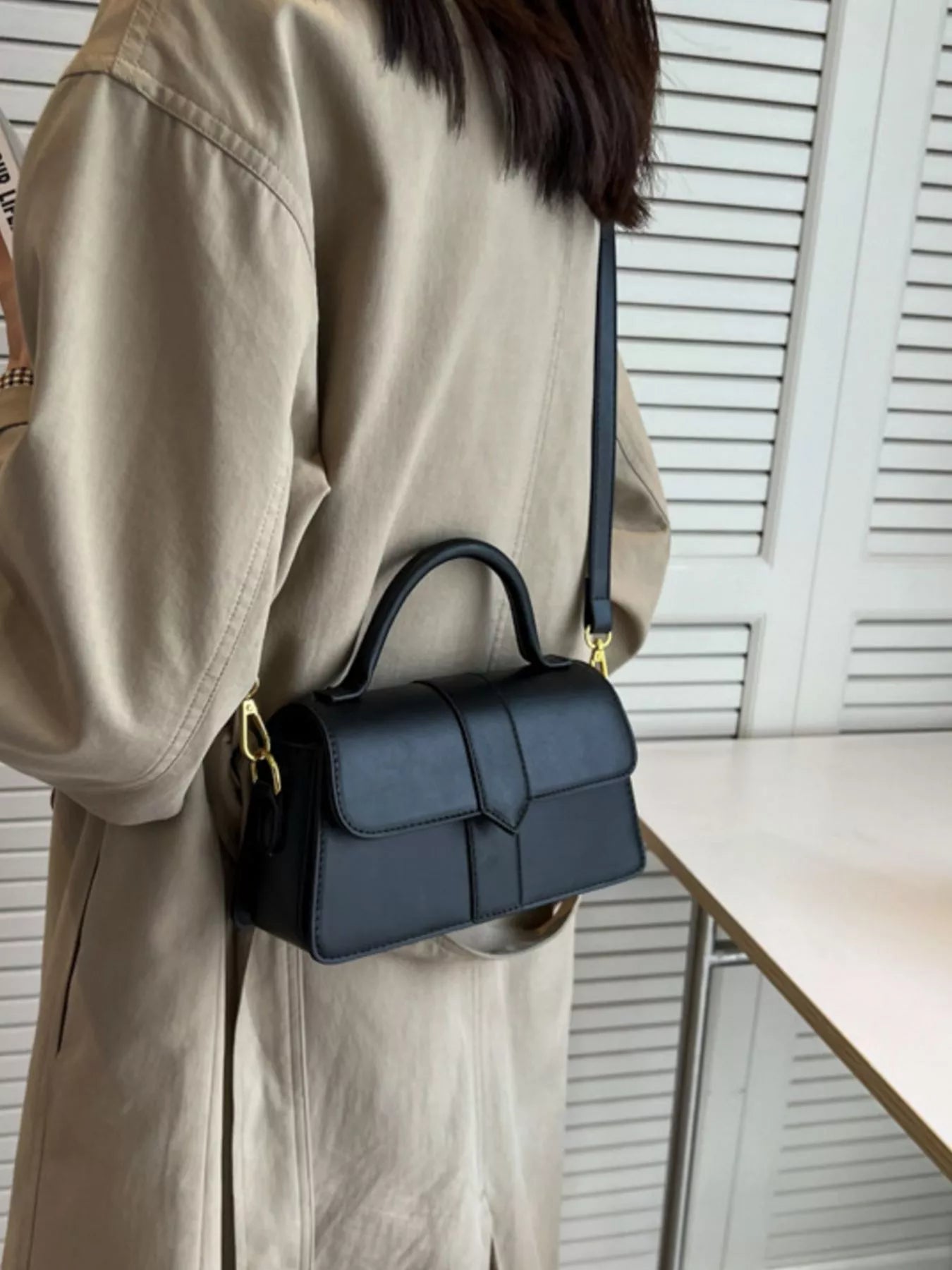 Top Handle Crossbody Bag - MAD RUFFI