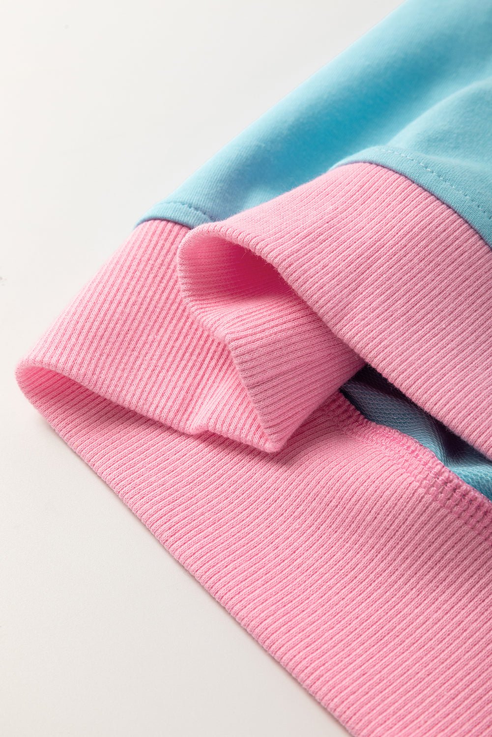 Turquoise Plus Size Contrast Trim T Shirt and Skort Two Piece Set - MAD RUFFI