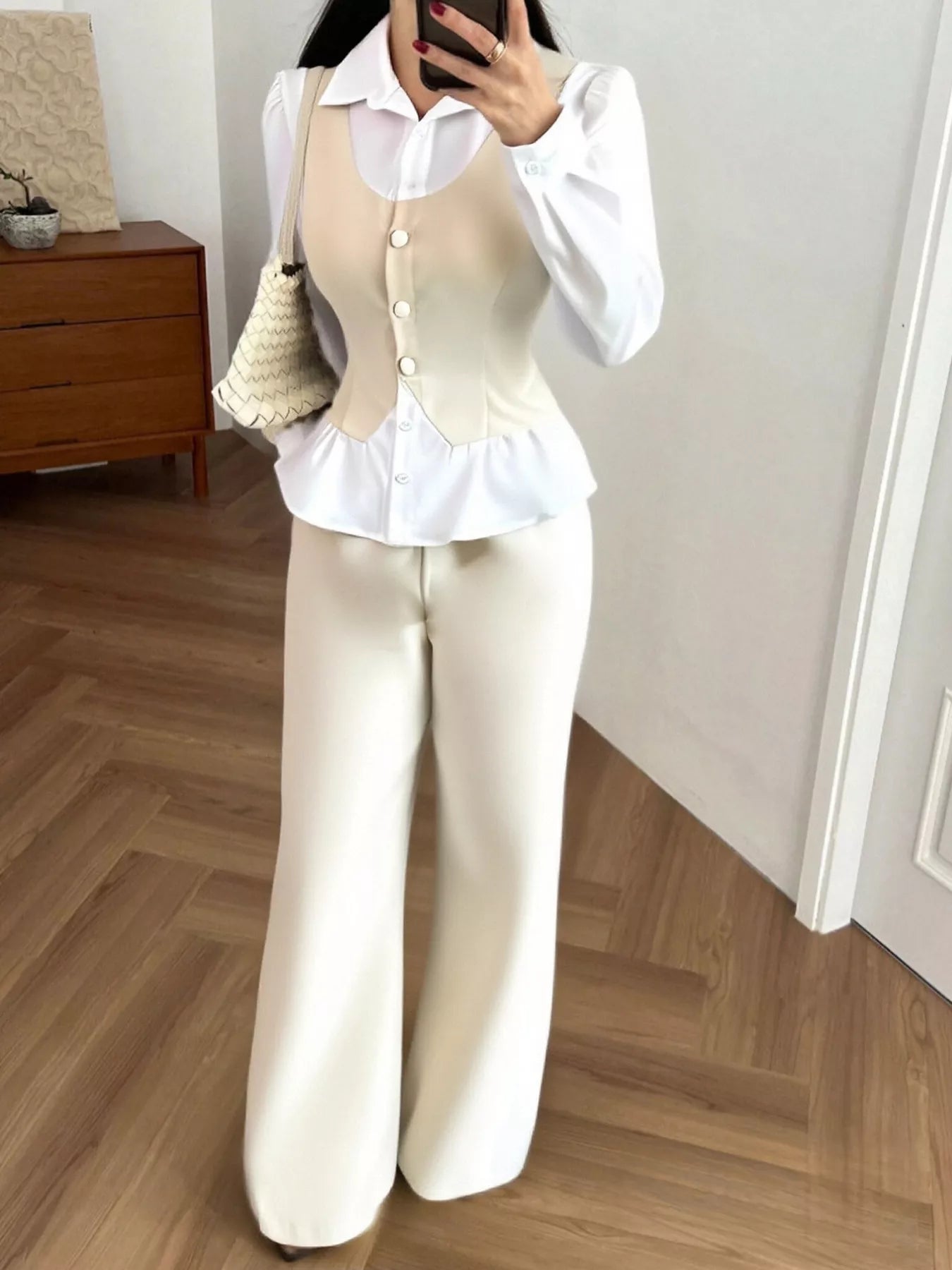 Two Tone Shirt and Pants Set - MAD RUFFI