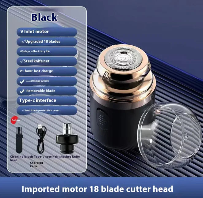 2-in-1 Elektrorasierer &amp; Nasenhaarschneider